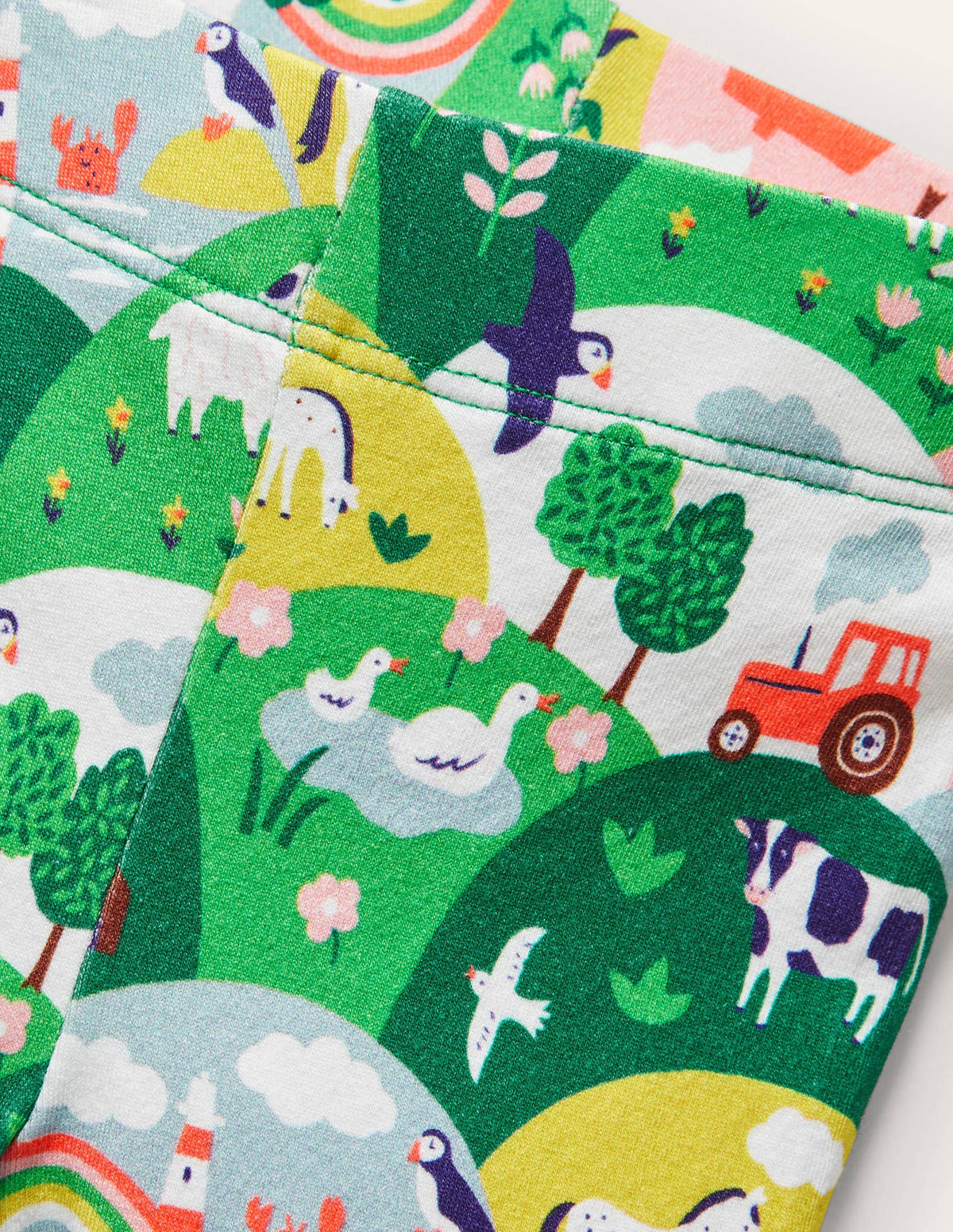 Baby Leggings-Multi Coastal Scene - Image 3