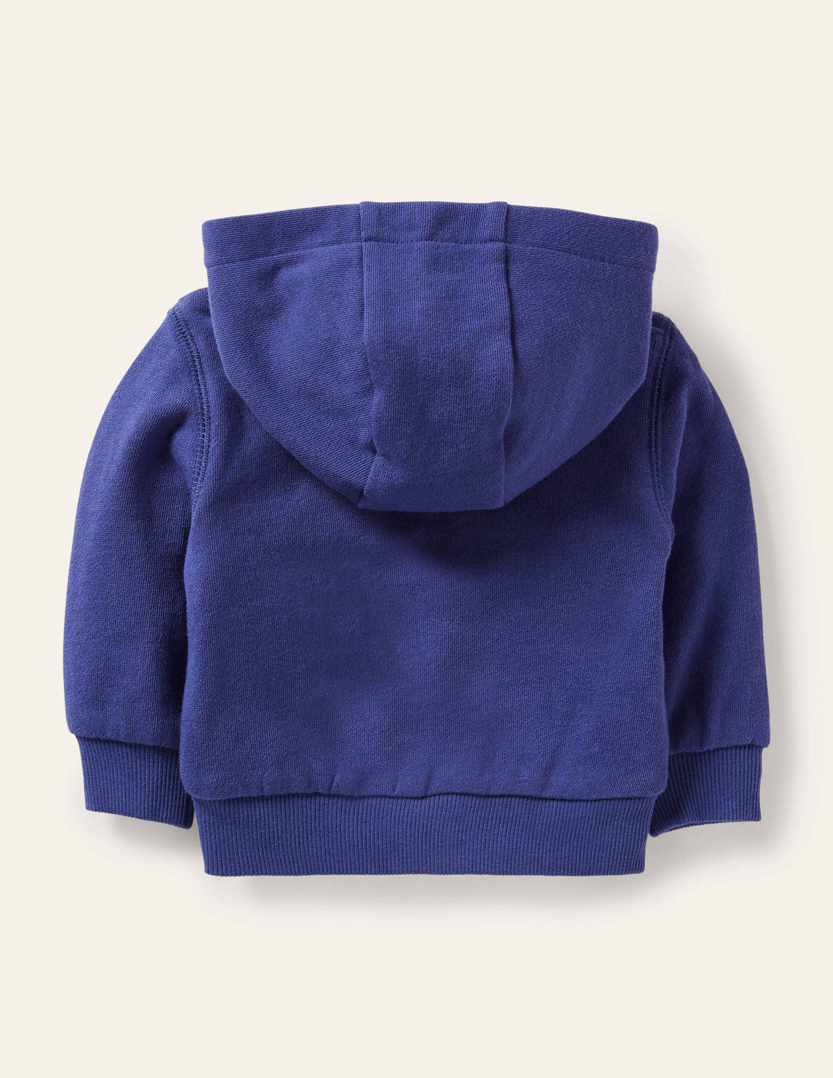Appliqué Hoodie-Blue Peeping Animals - Image 2