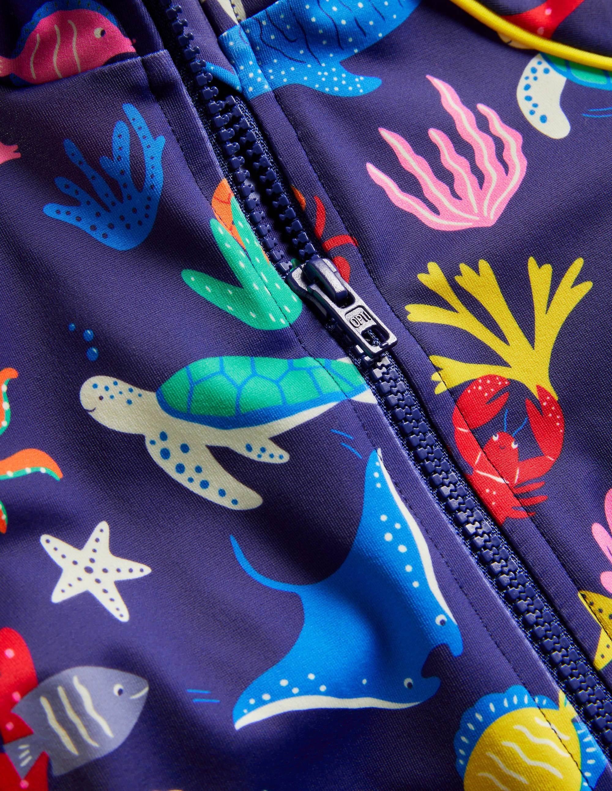 Printed Sun-safe Surf Suit-Ivory Under The Sea - Image 3