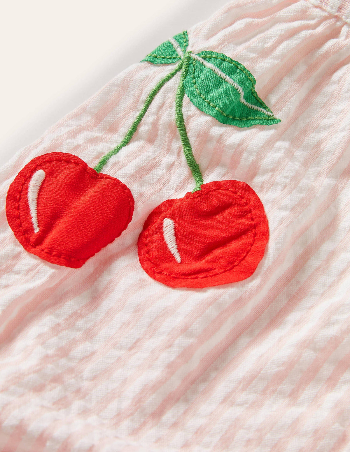 Cherry Romper set-Molly Mahon Cherries - Image 3