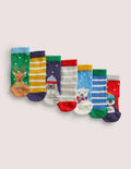 Socks 7 Pack-Winter Multi