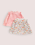 Twin Pack T-shirts-Ivory Woodland Friends