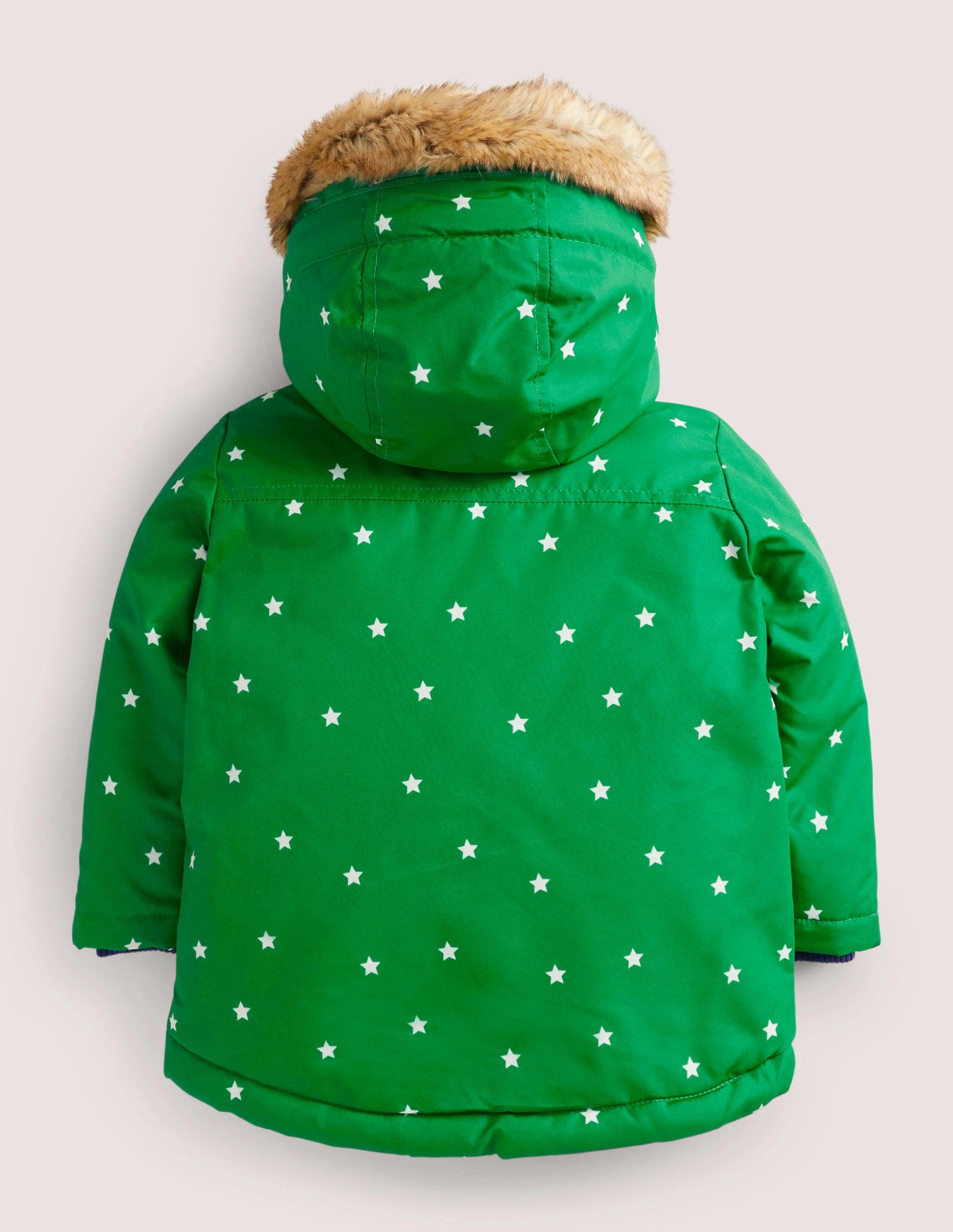 3-in-1 Coat-Highland Green Arctic Animals