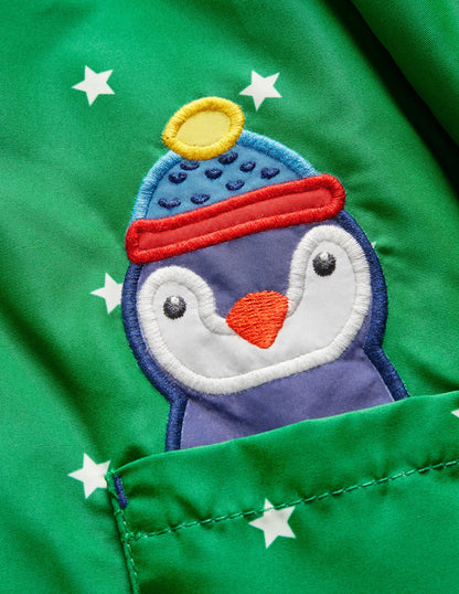 3-in-1 Coat-Highland Green Arctic Animals-3