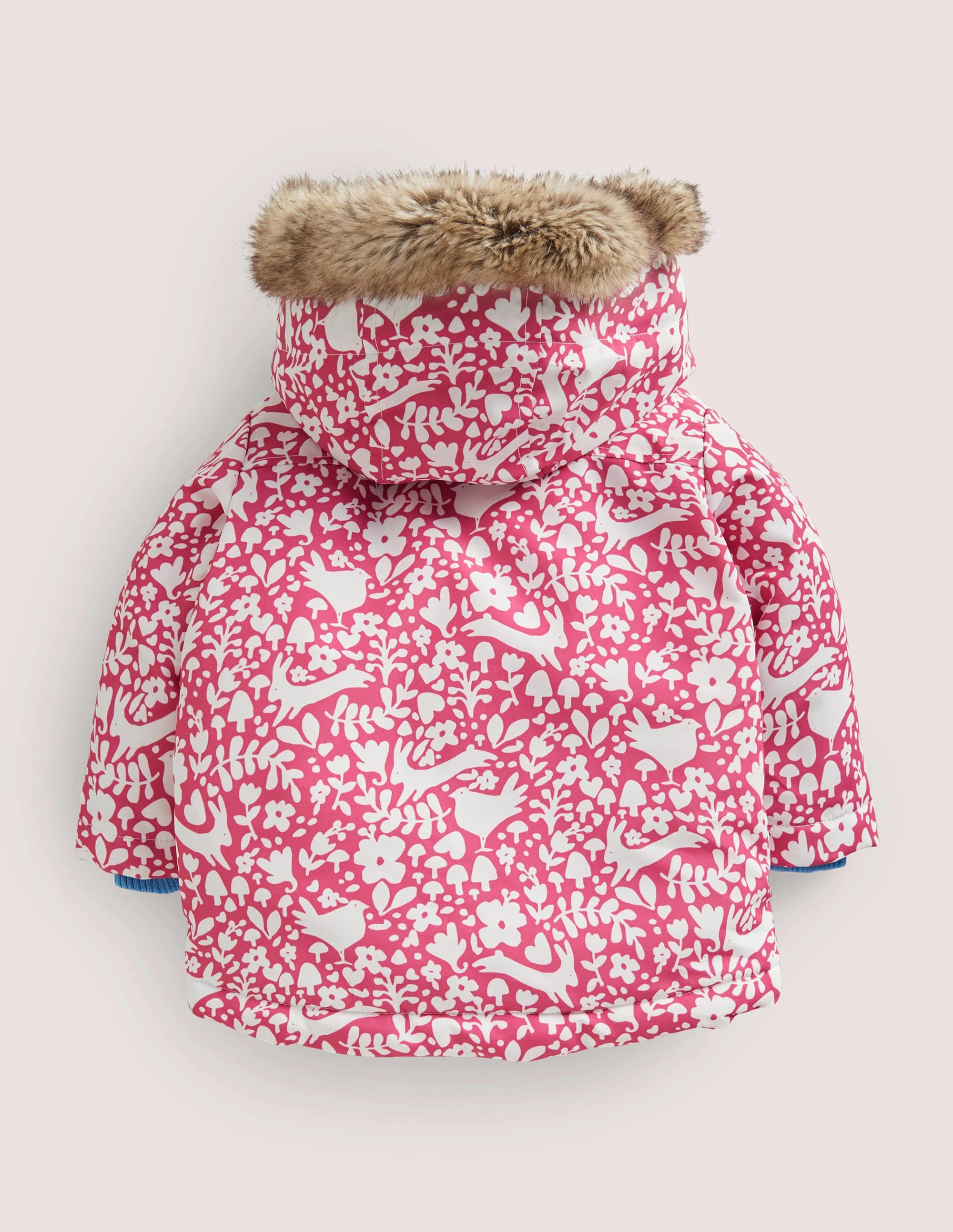 Pink Woodland 3-in-1 Hooded Coat-Sweet Pink Woodland - Image 2