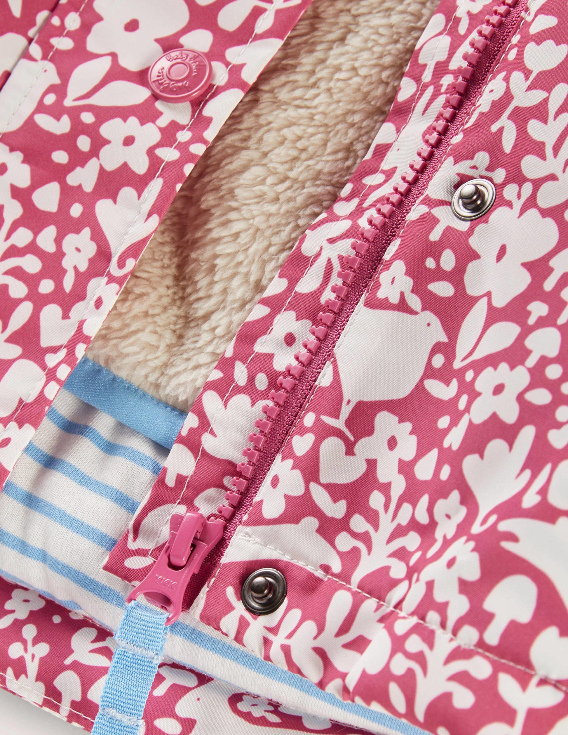 Pink Woodland 3-in-1 Hooded Coat-Sweet Pink Woodland-3