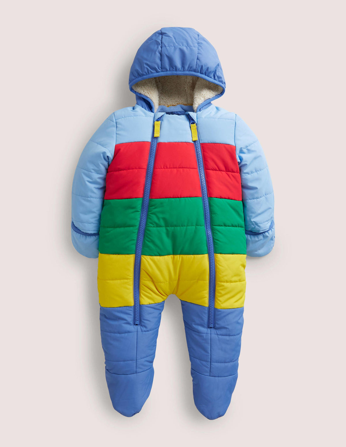 Cosy Padded All-in-One-Multi Rainbow - Image 1