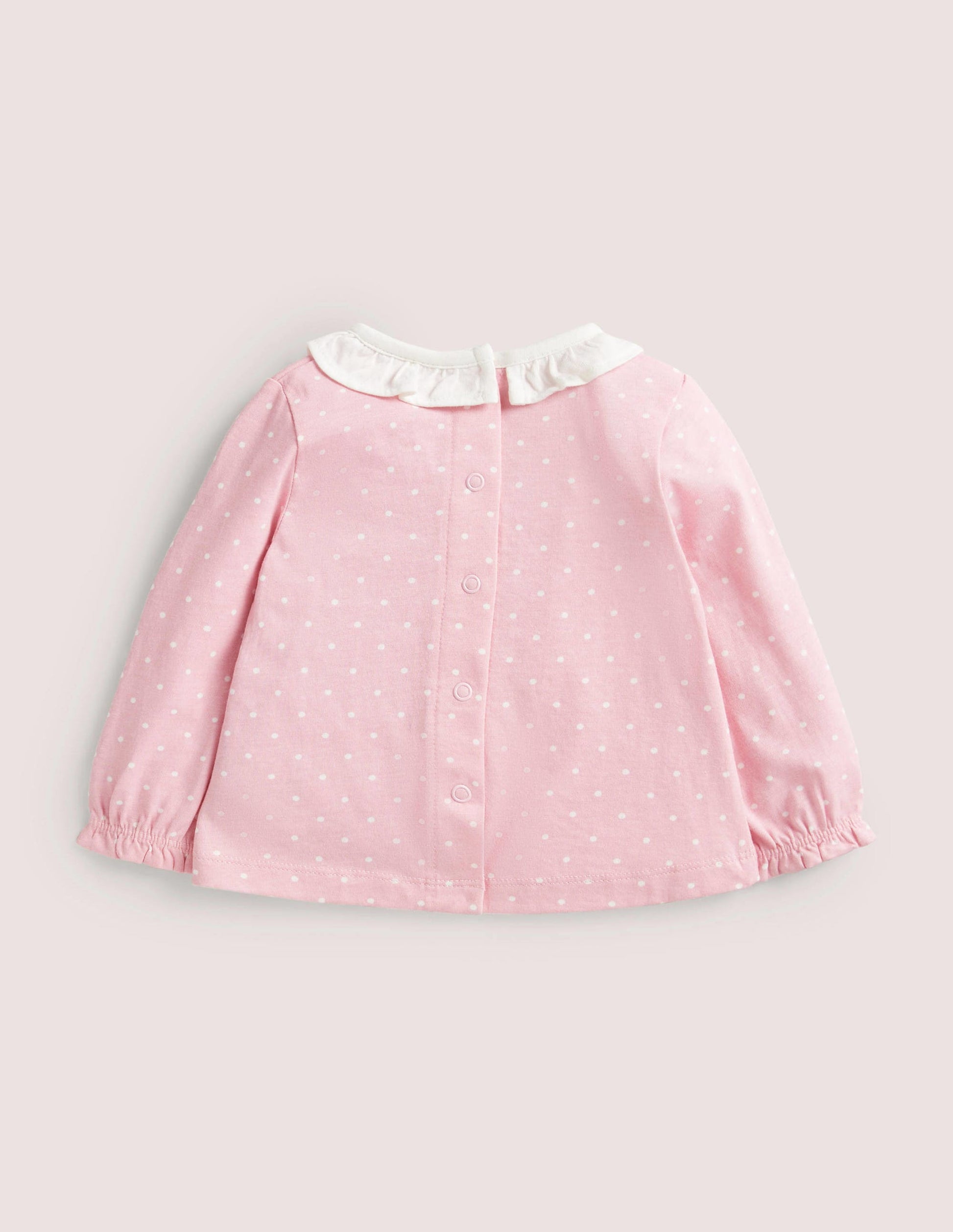 Appliqué Graphic T-Shirt-Cameo Pink Spot Deer-2