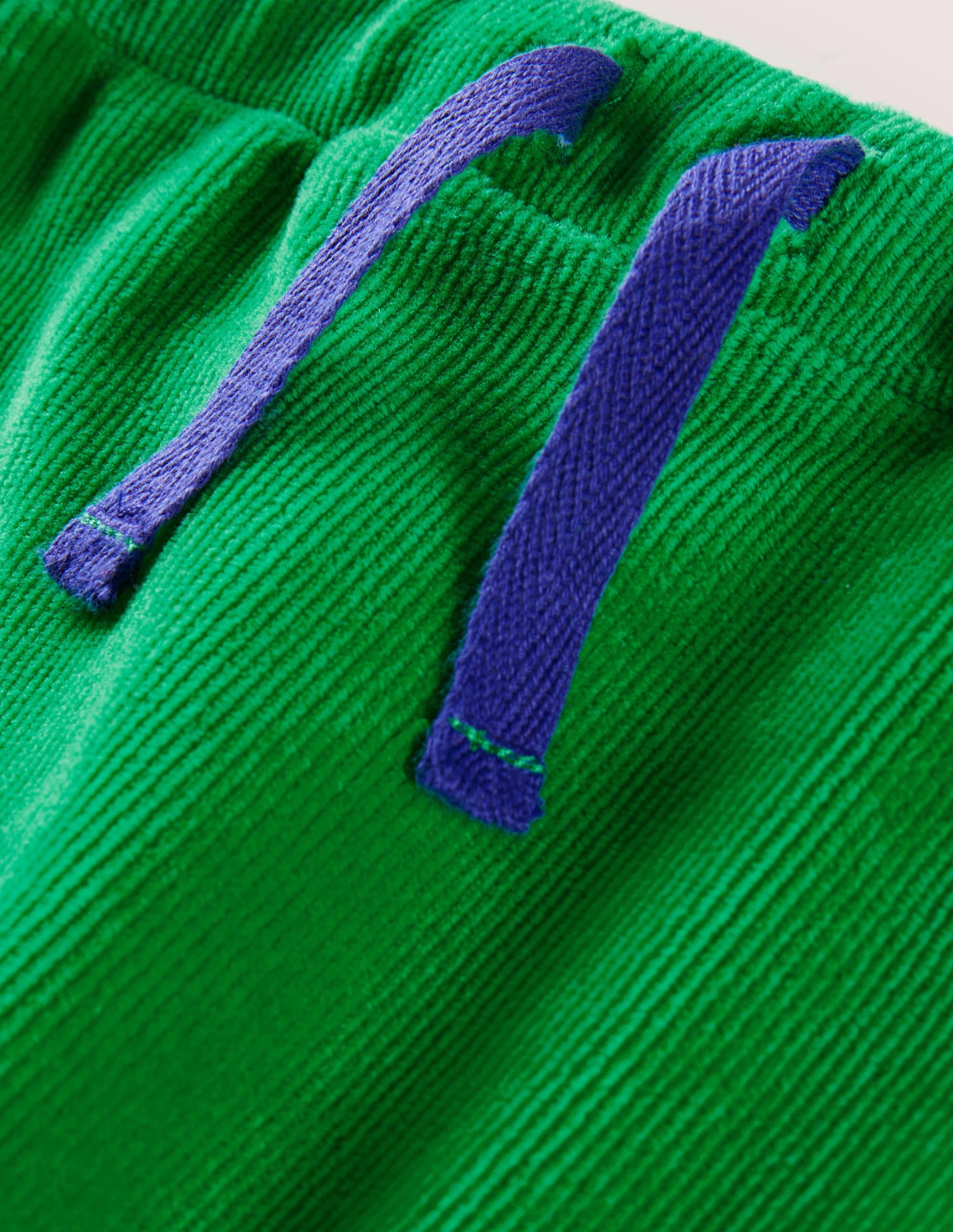 Jersey Cord Leggings-Highland Green - Image 3
