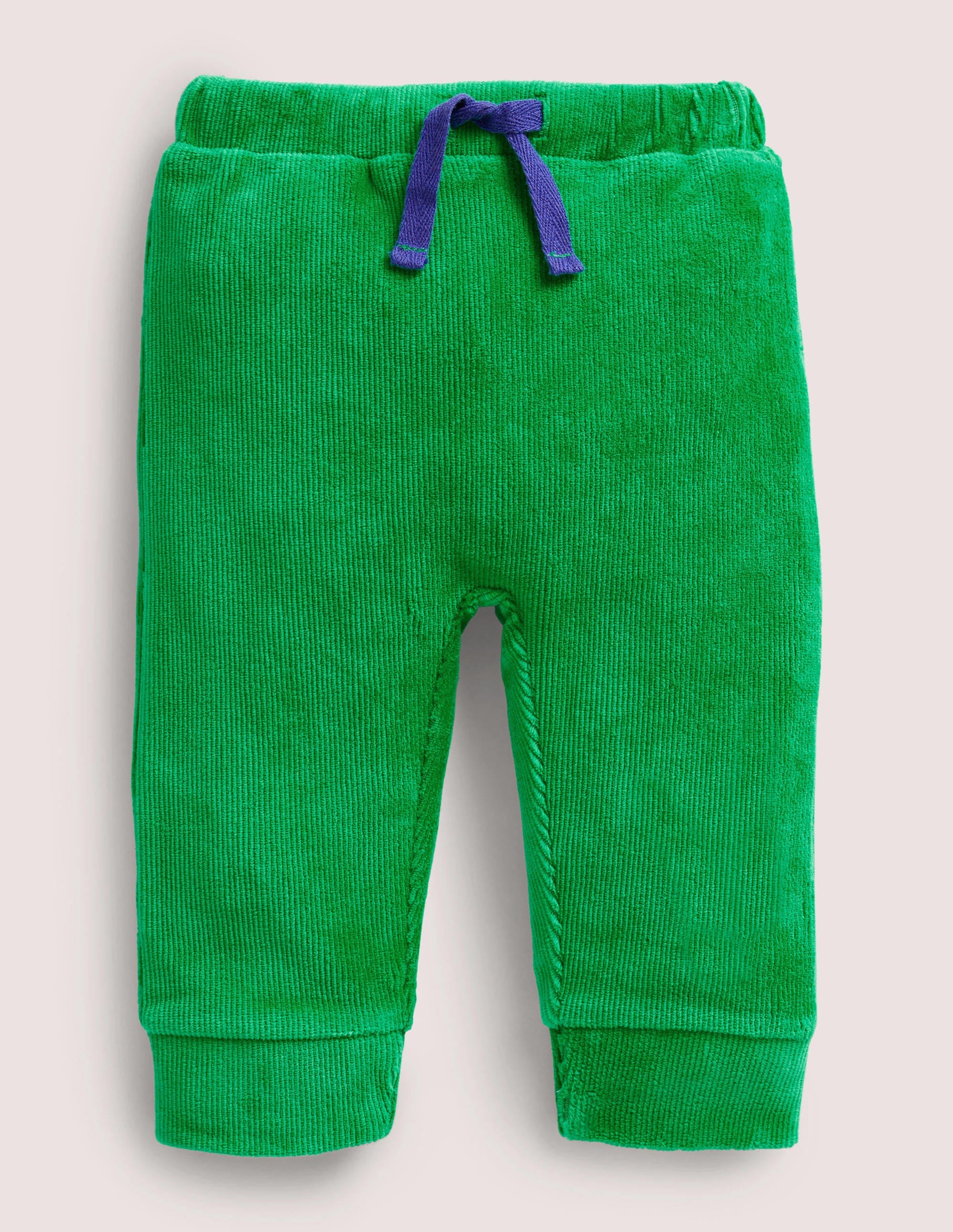 Jersey Cord Leggings-Highland Green - Image 1