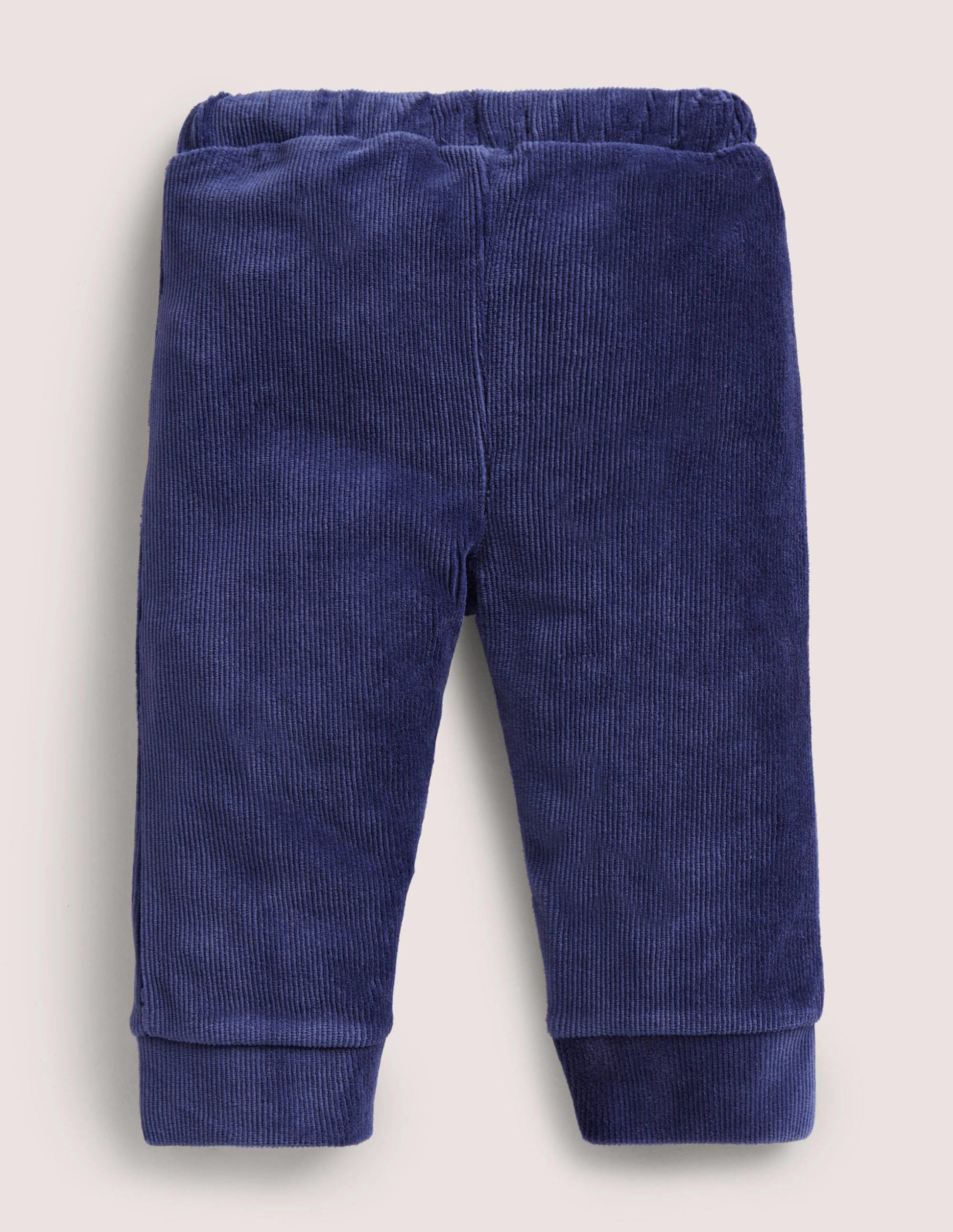 Jersey Cord Leggings-Starboard Blue-2