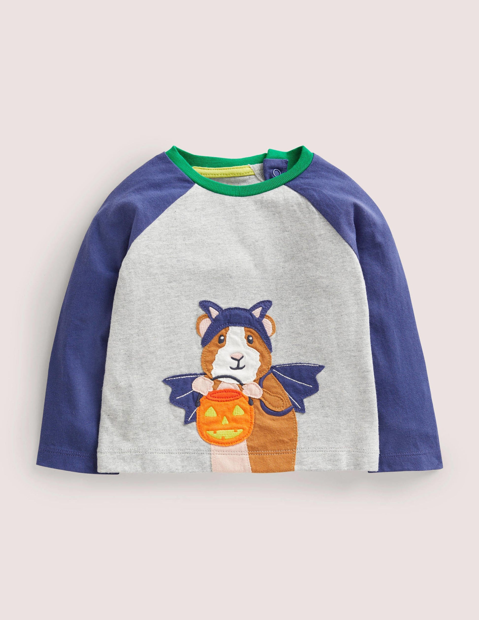 Halloween T-Shirt-Grey Guinea Pig Halloween-1