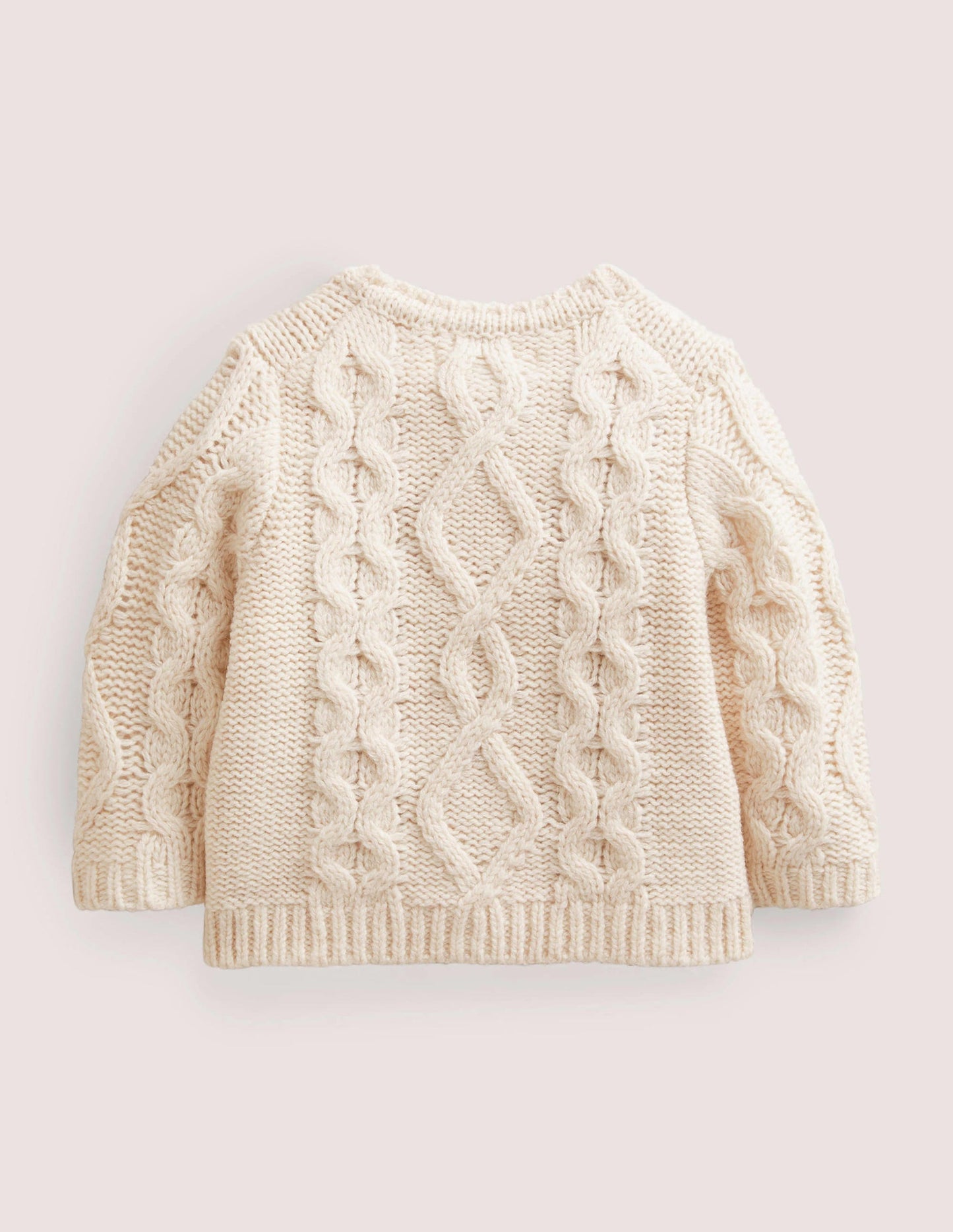 Cable Cardigan-Ecru