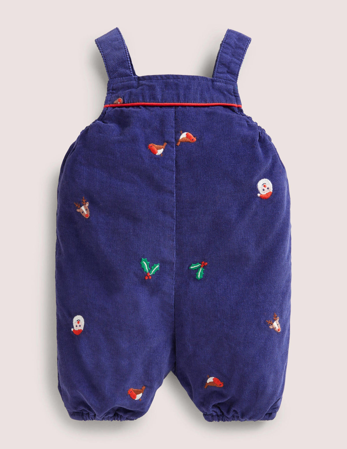 Nostalgic Festive Dungaree-Starboard Blue Festive-2