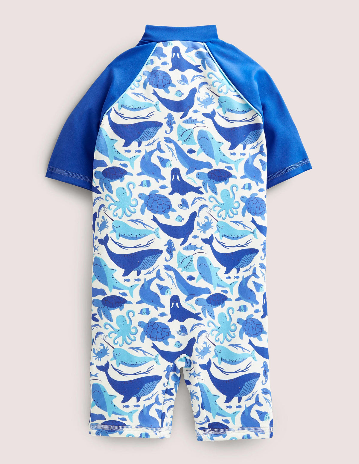 Printed Sun-safe Surf Suit-Ivory Under the Sea-2