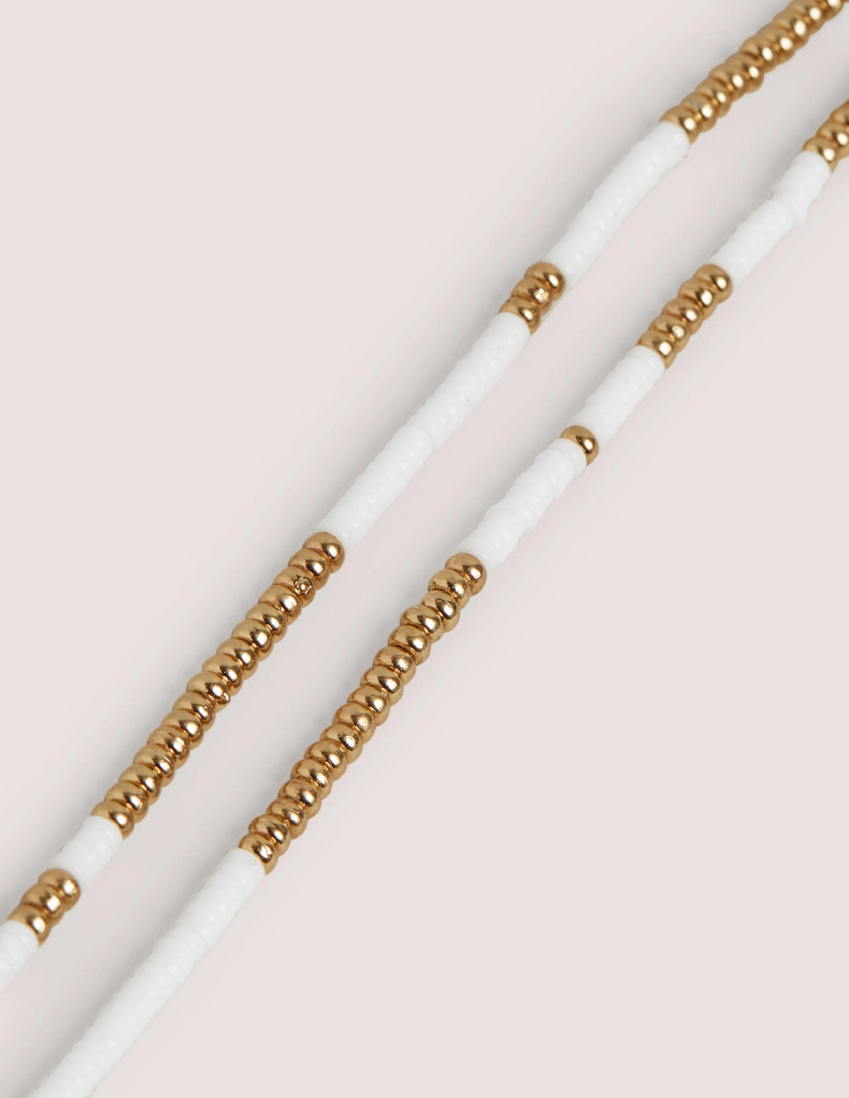 Beaded Necklace-Ivory - Image 2