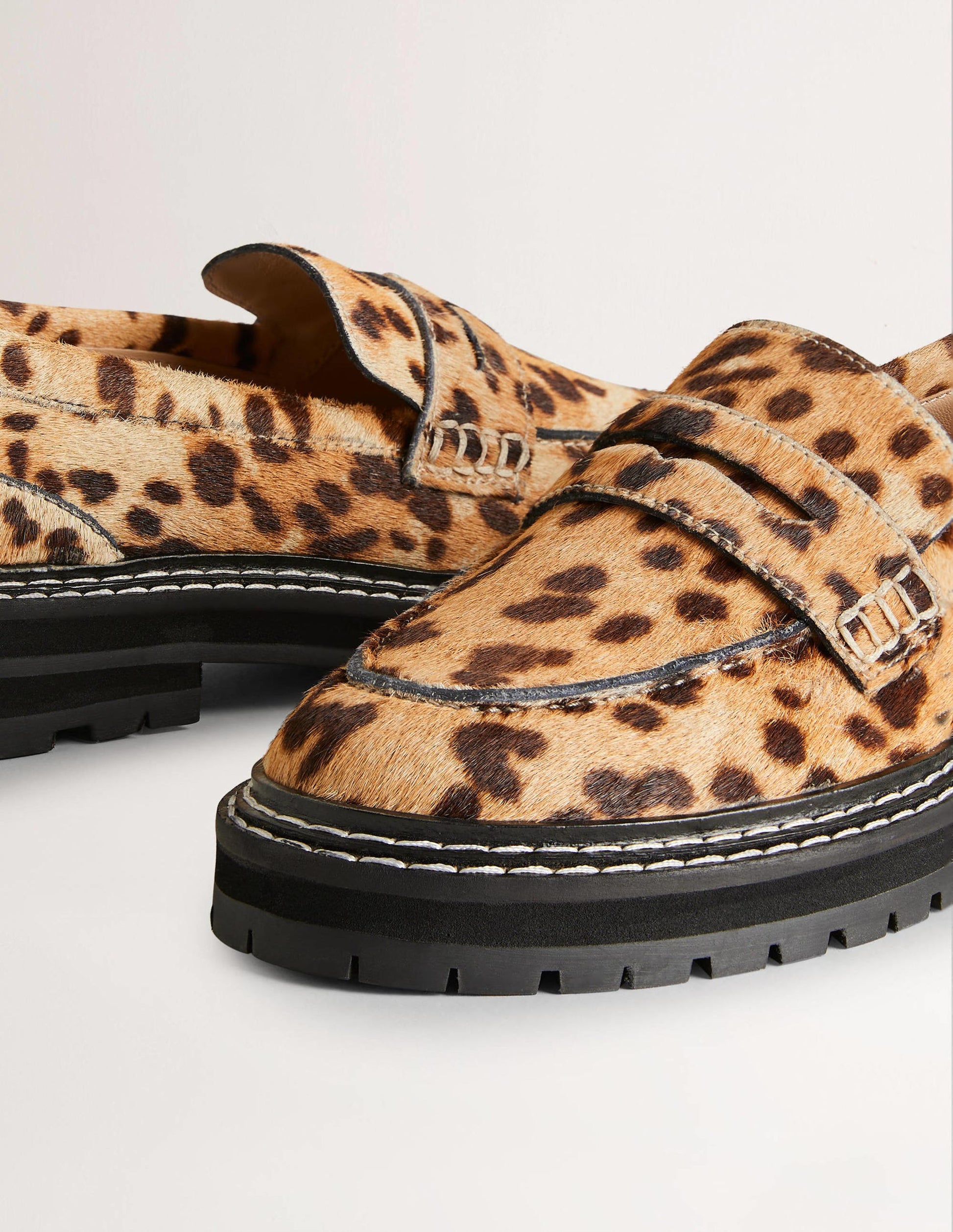 Chunky Loafers-Leopard-3