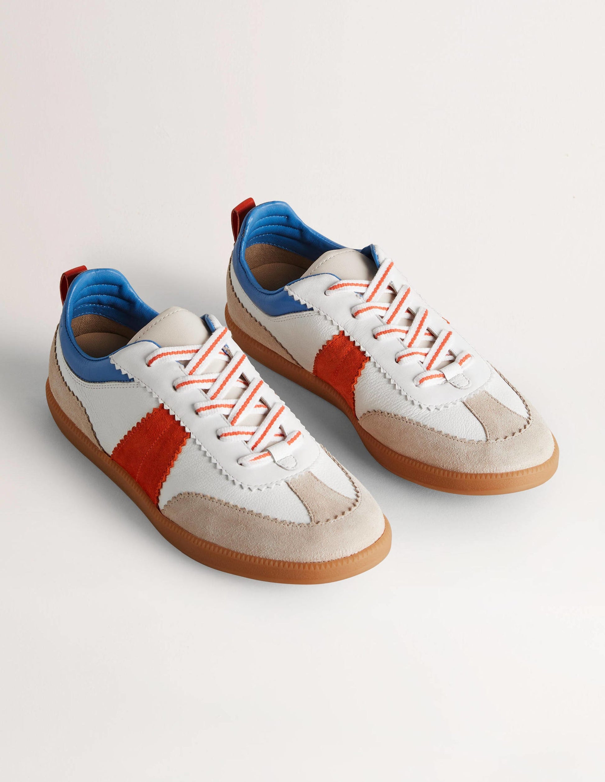 Erin Retro Tennis Trainers-Rocket Red/ Riviera-2