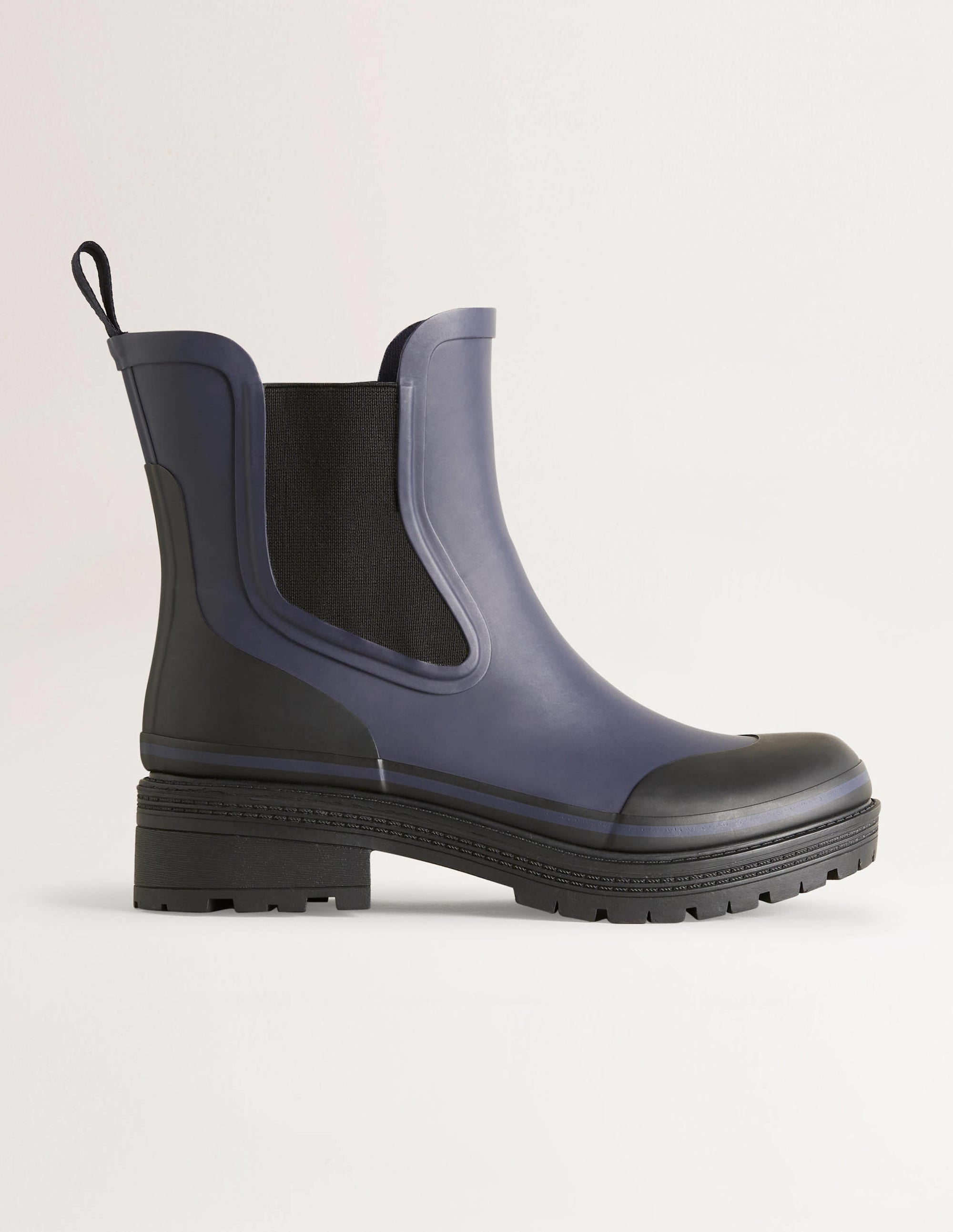 Chelsea Wellington Boots-Navy - Image 1