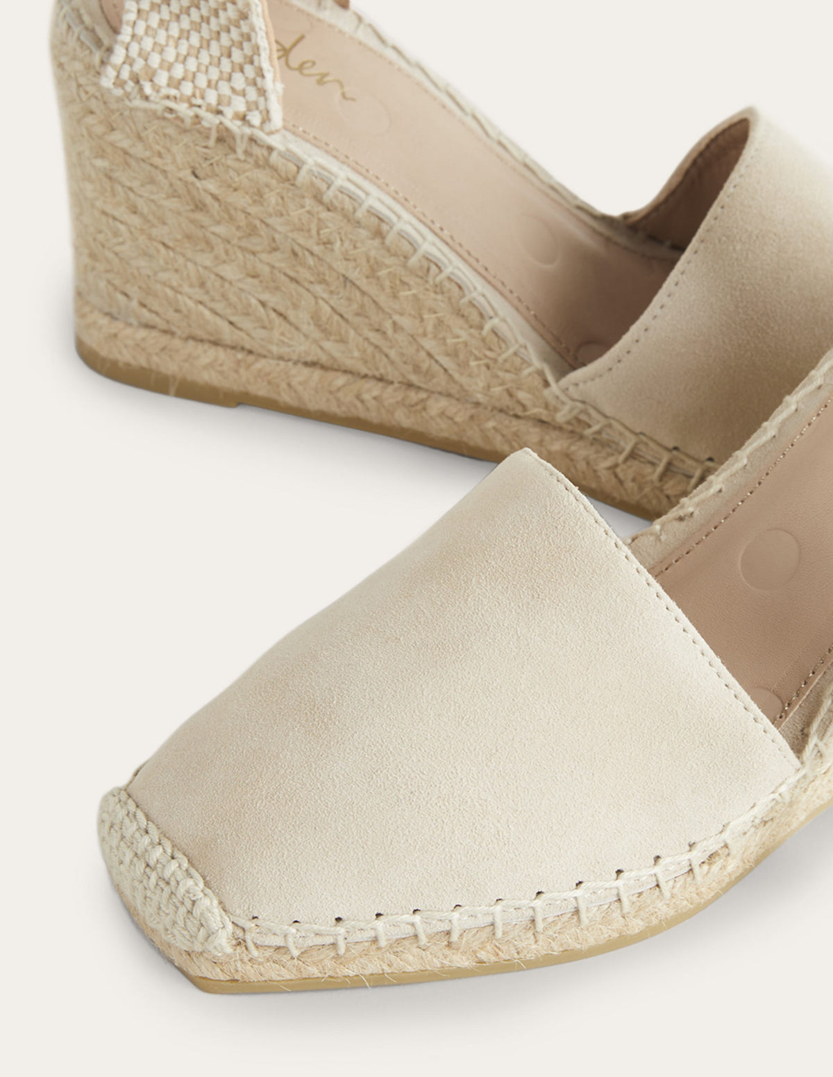 Esme Espadrille Wedges-Oatmeal - Image 3