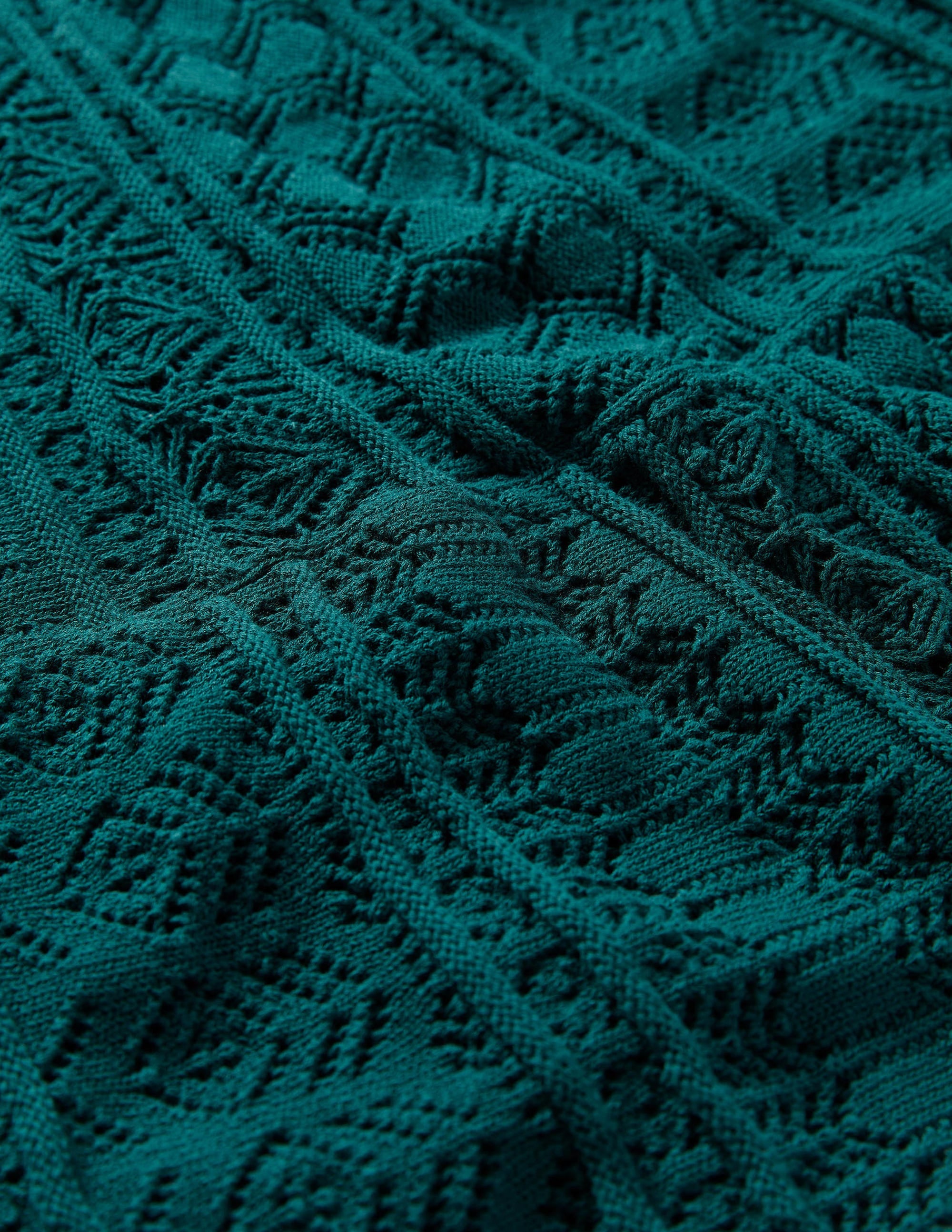Knitted Lace Maxi Dress-Chesapeake Bay - Image 6