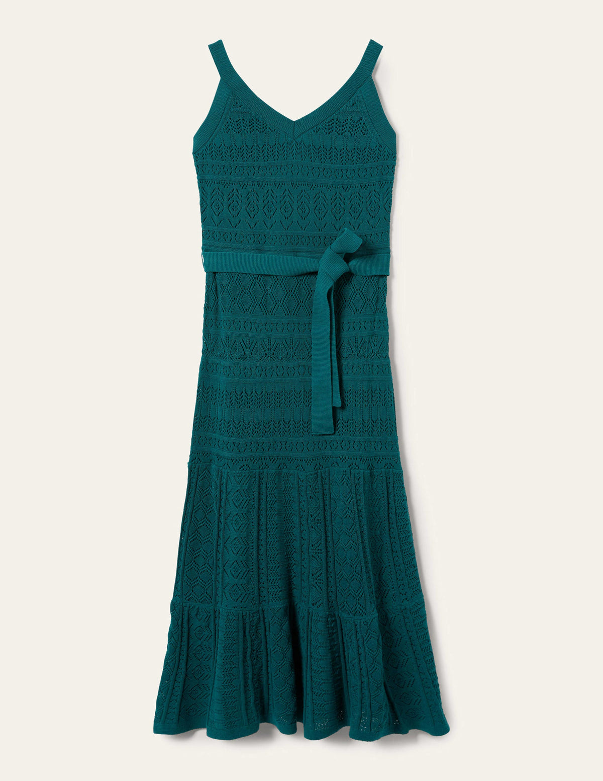 Knitted Lace Maxi Dress-Chesapeake Bay - Image 7