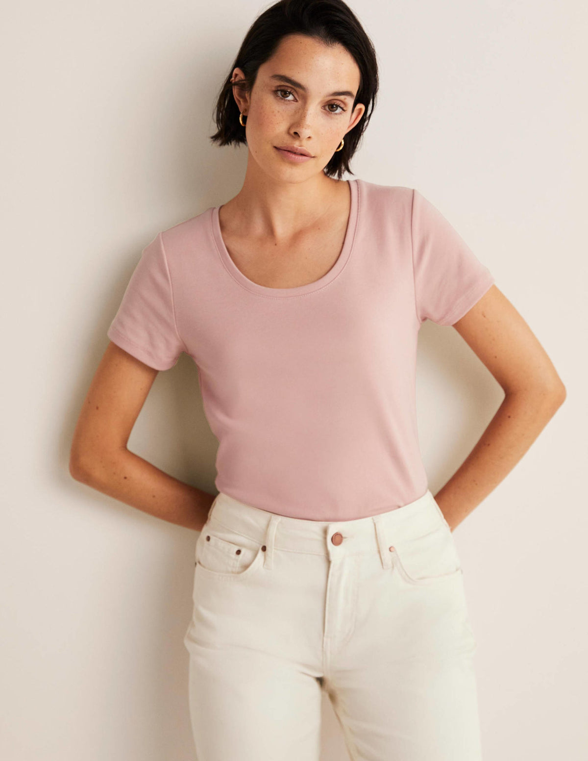 Essential Short Sleeve T-Shirt-Milkshake-5
