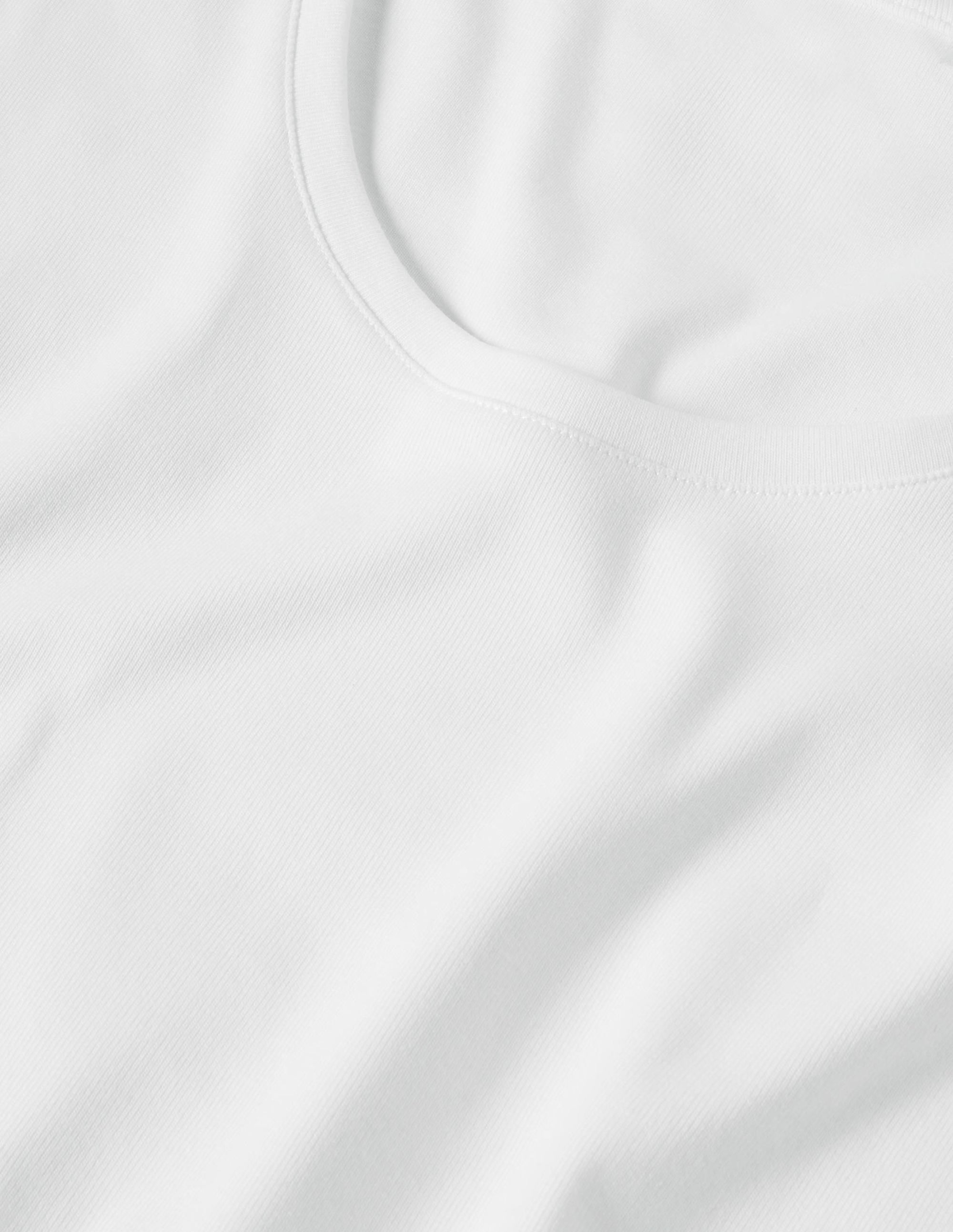 Essential Short Sleeve T-Shirt-White - Image 5