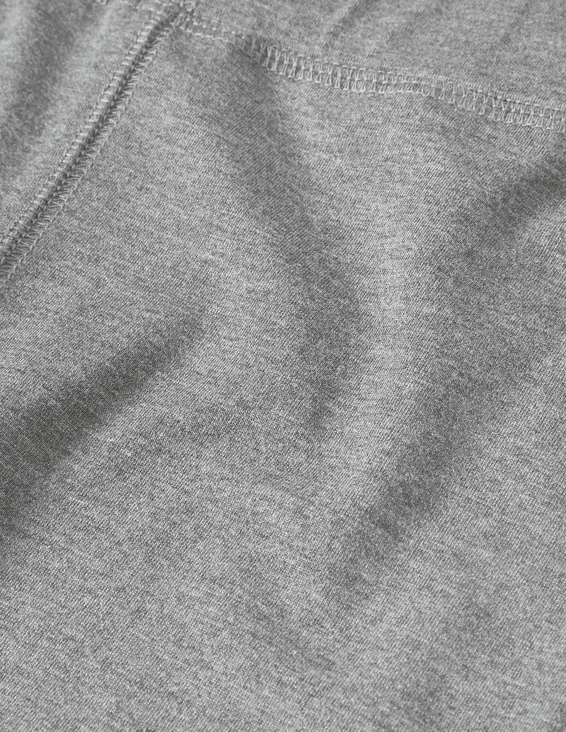 High Rise Crop Jersey Leggings-Charcoal-9
