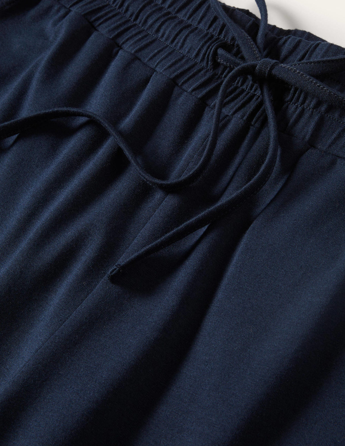 Cuffed Jersey Joggers-Navy-10