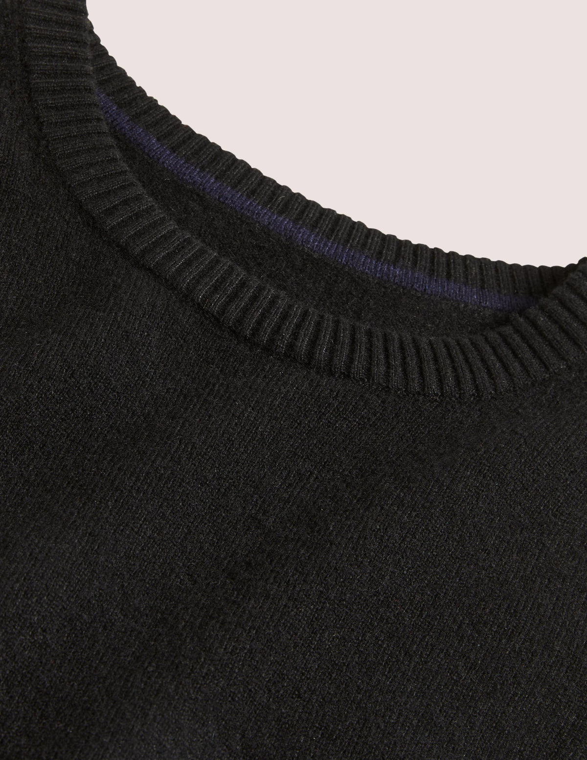 Cashmere Knitted Tank Top-Black - Image 5