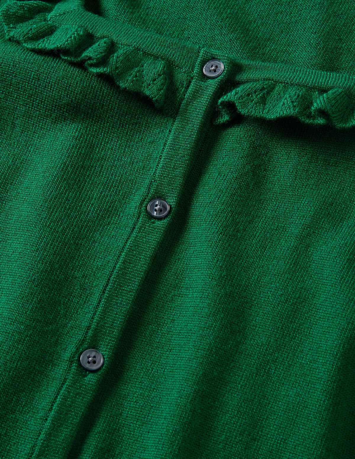 Square Neck Merino Cardigan-Trekking Green-6