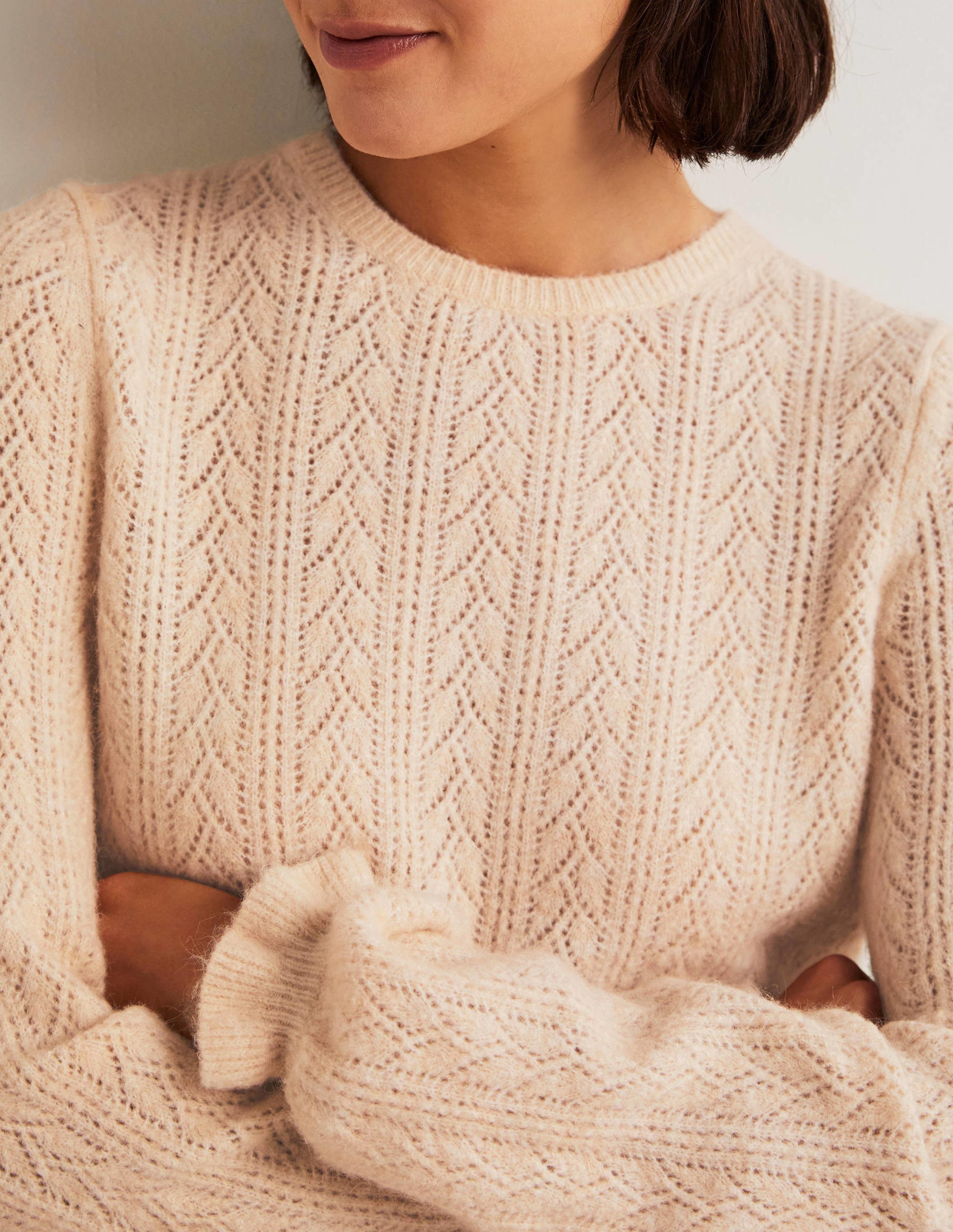 Fluffy Pointelle Jumper-Rope - Image 2