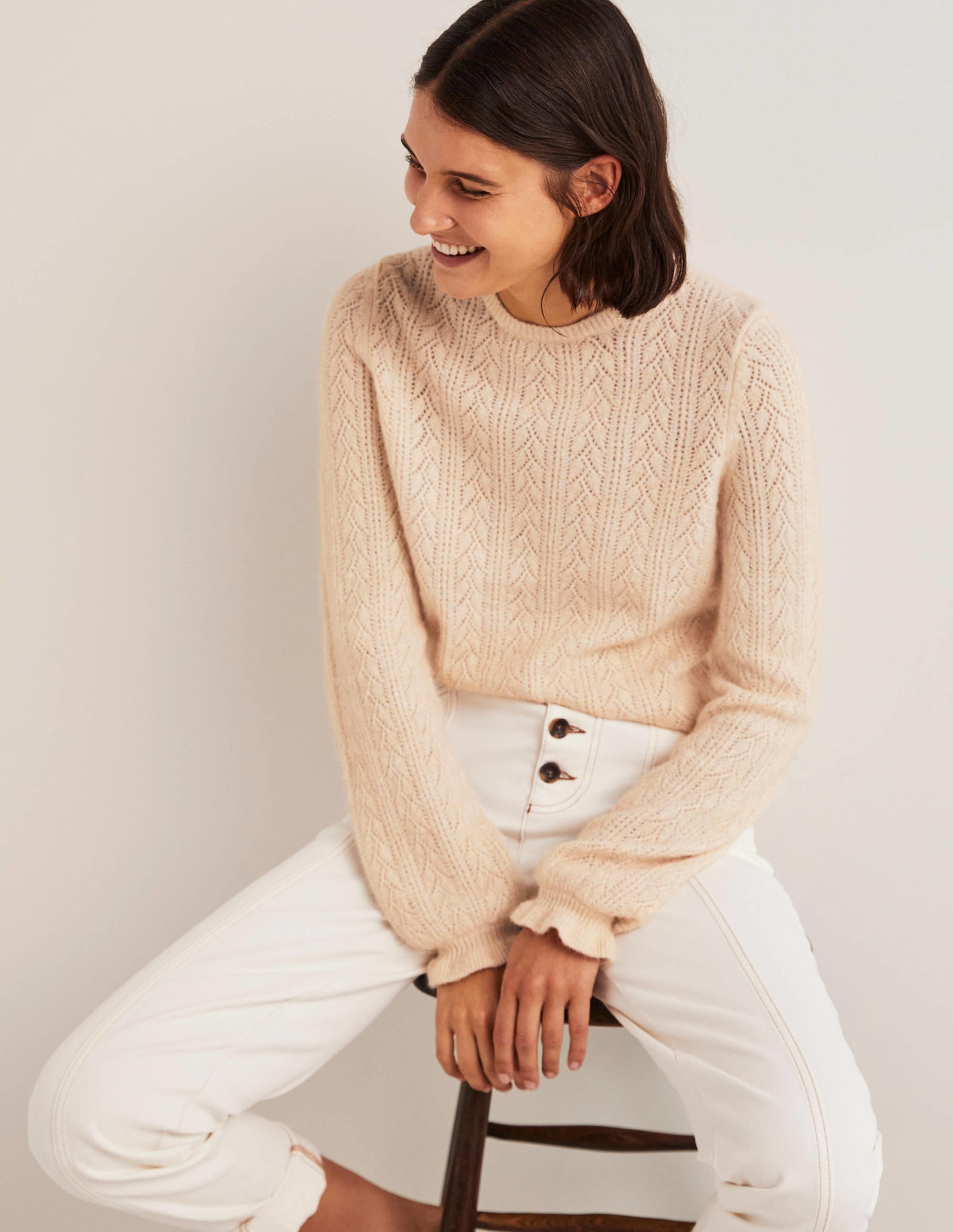 Fluffy Pointelle Jumper-Rope - Image 4