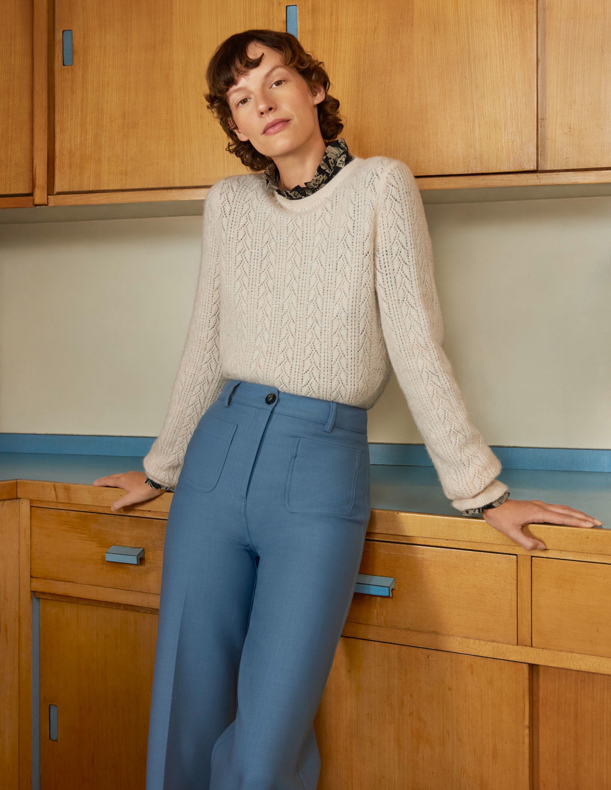 Fluffy Pointelle Jumper-Rope - Image 5