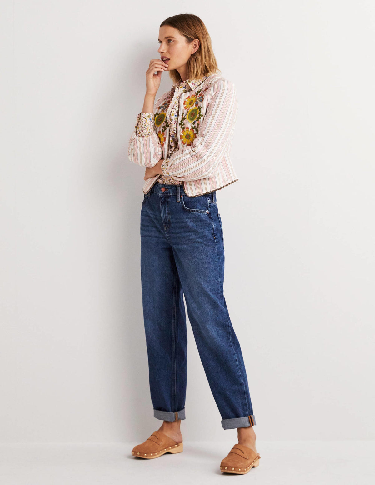 Boyfriend Jeans-Mid Vintage - Image 1