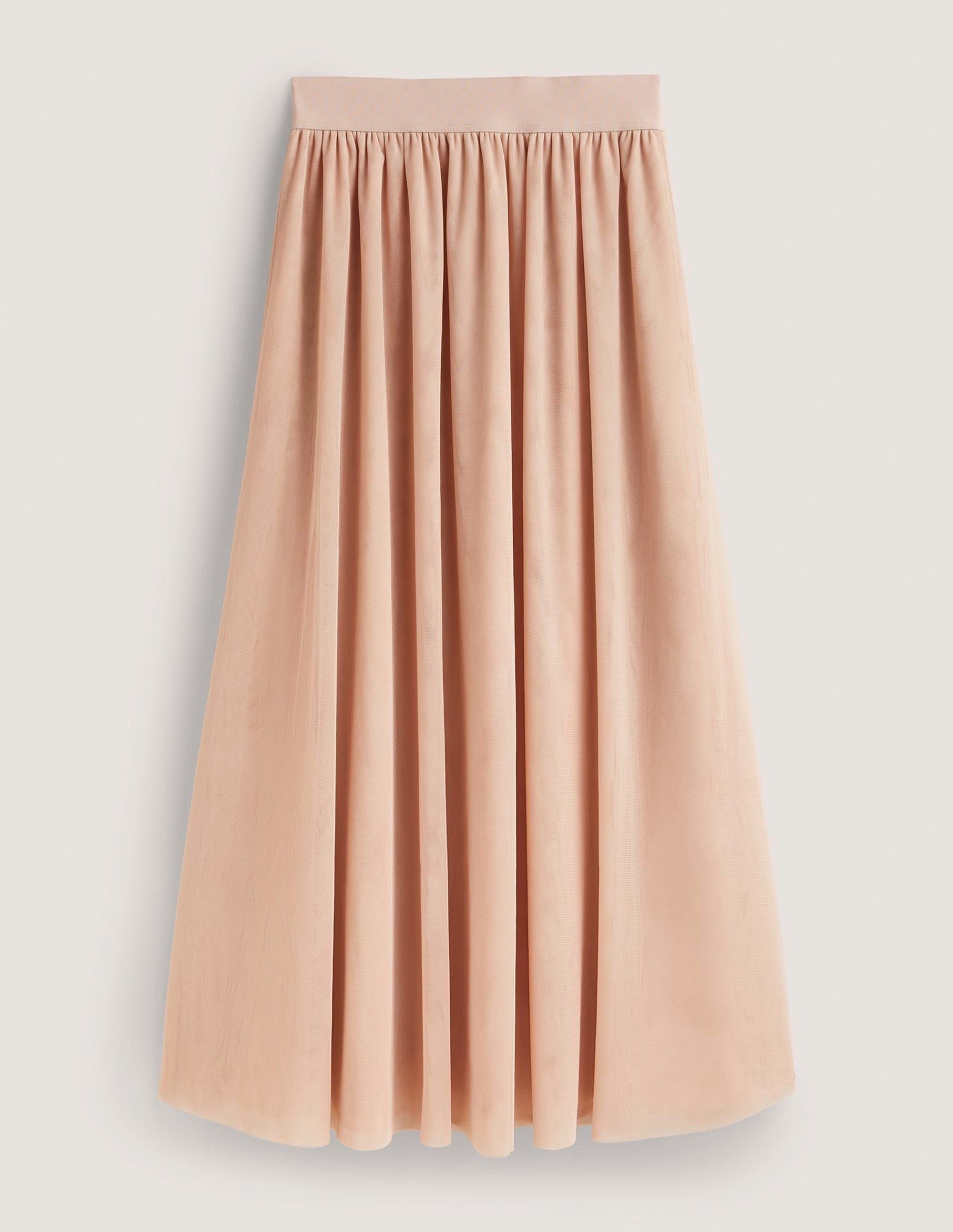 Tulle Full Midi Skirt-Popcorn - Image 5