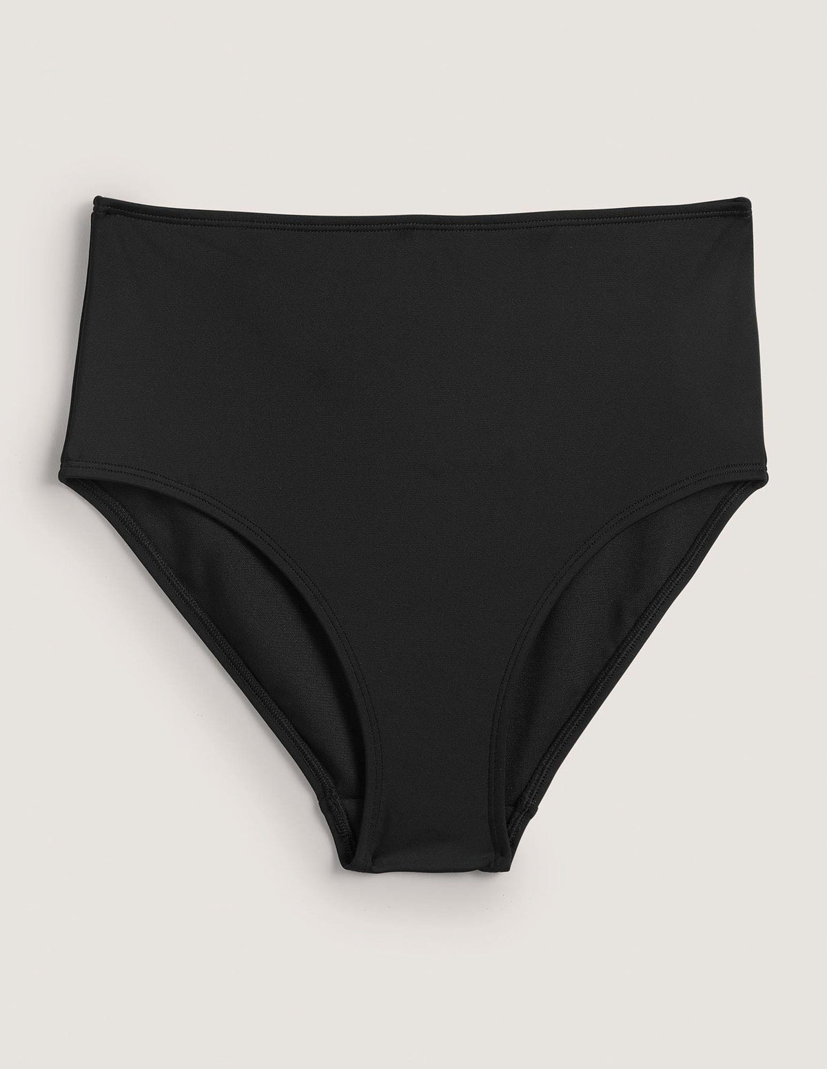 High Waisted Bikini Bottoms-Black - Image 10