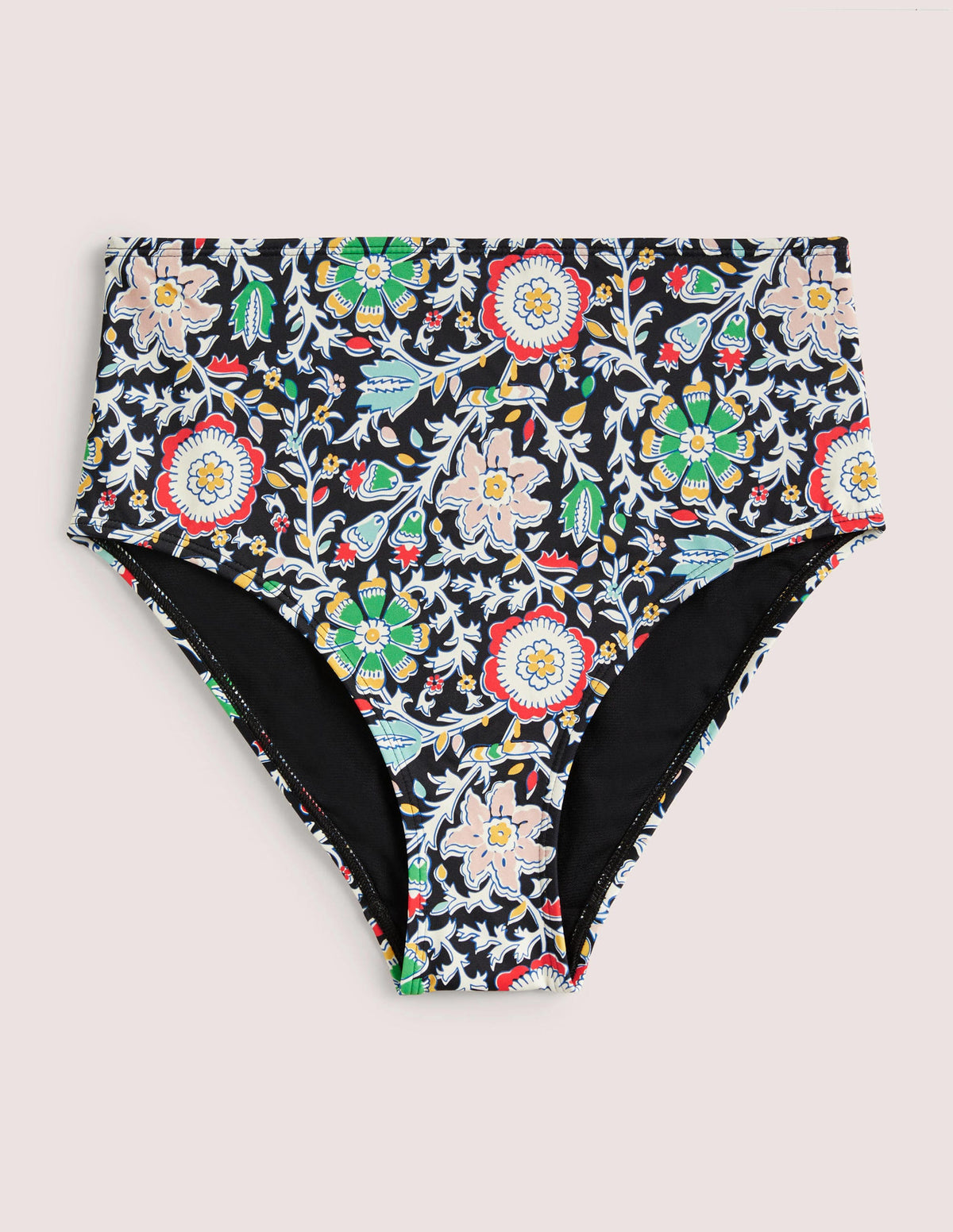 High Waisted Bikini Bottoms-Multi, Enchanting Twig-7