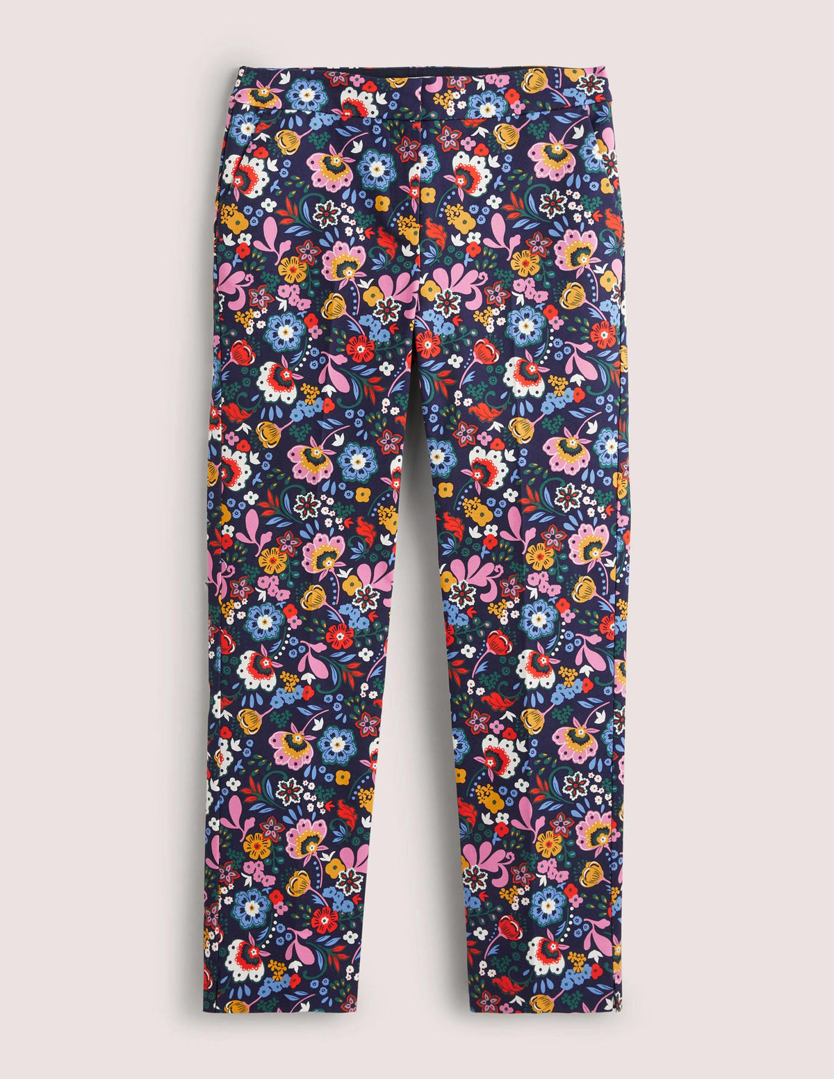 Richmond 7/8 Trouser-Navy, Pretty Paradise-6