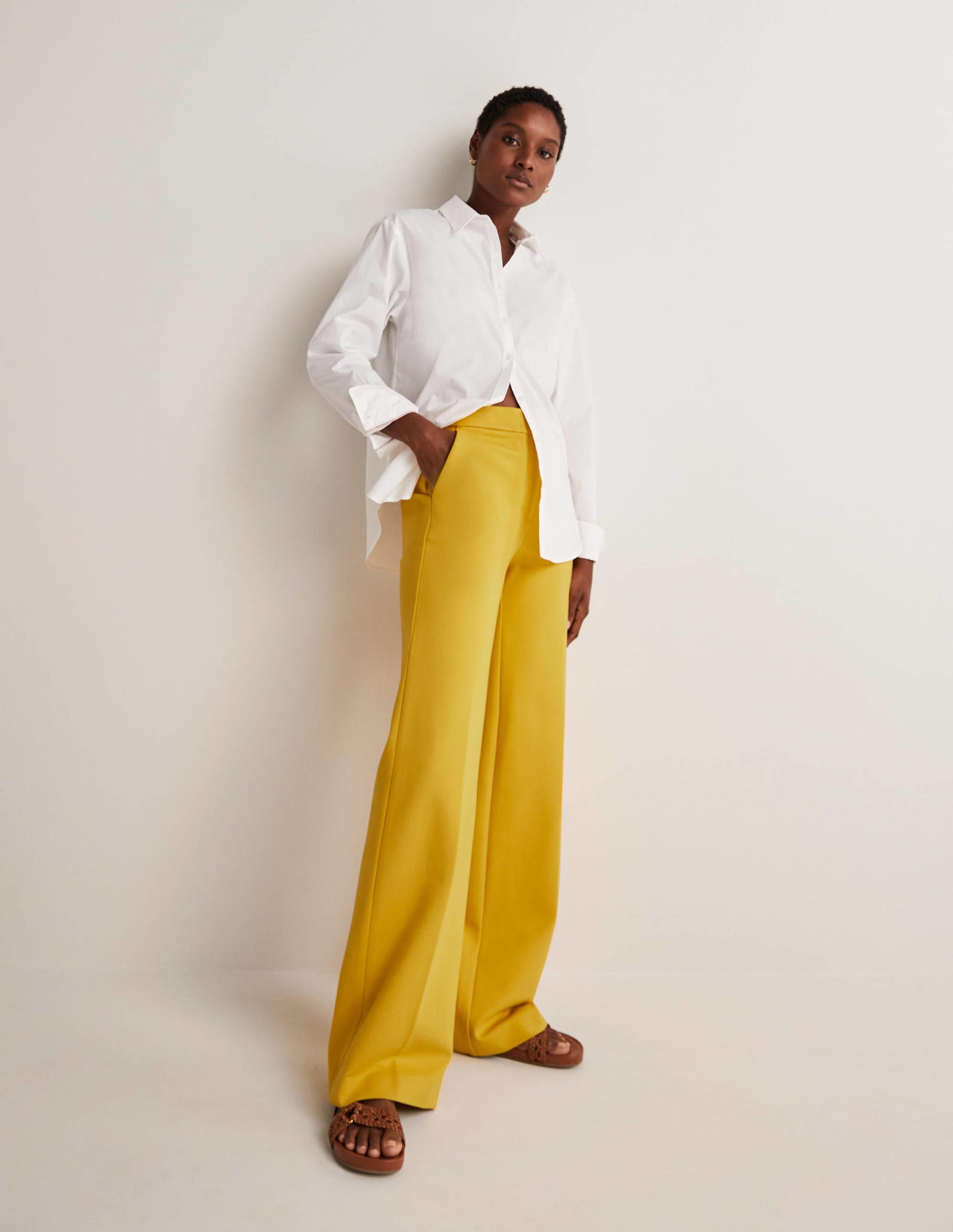Westbourne Ponte Trousers-Honeycomb - Image 6