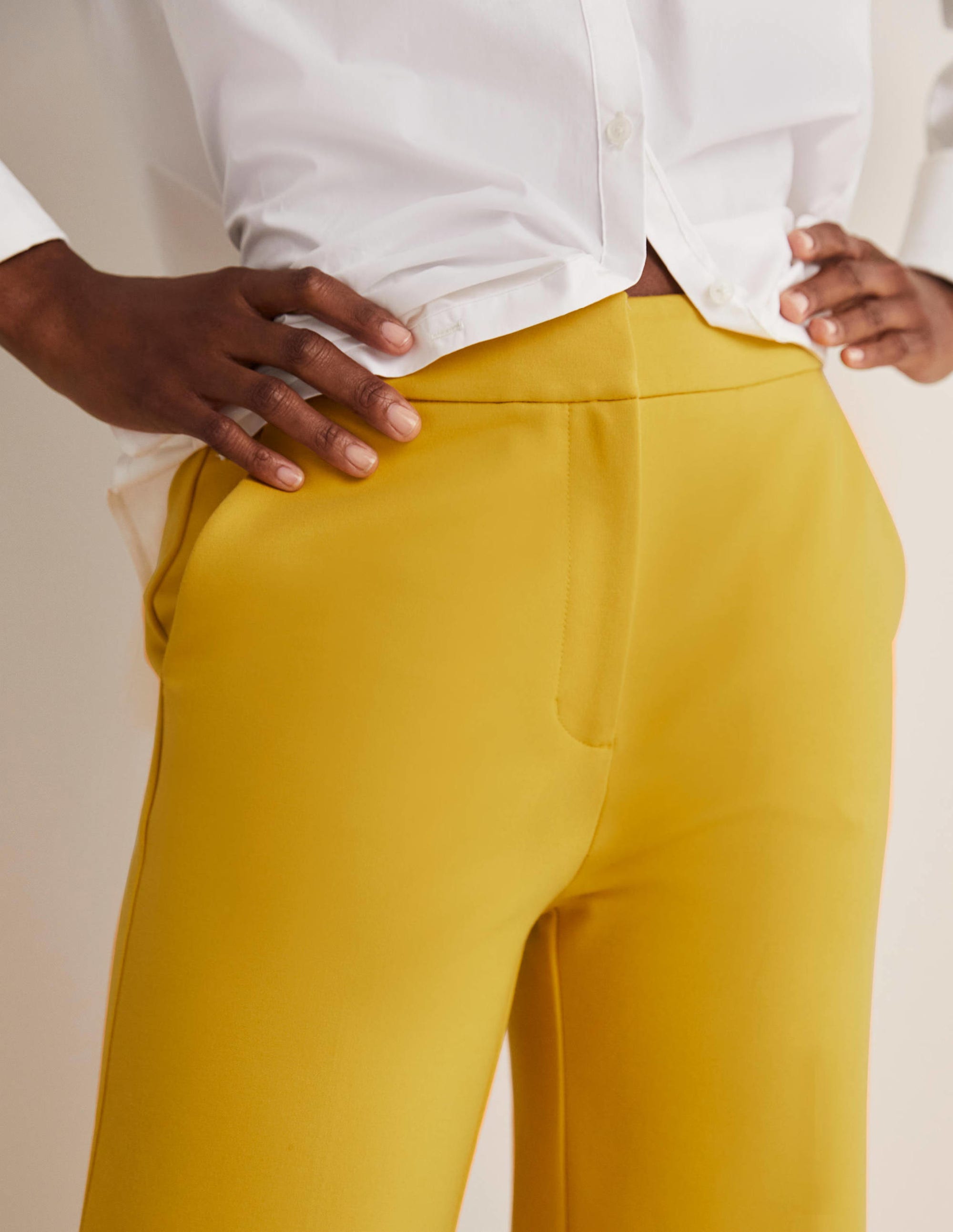 Westbourne Ponte Trousers-Honeycomb - Image 2