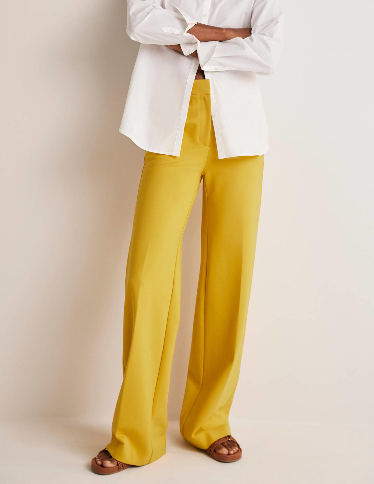 Westbourne Ponte Trousers-Honeycomb - Image 4