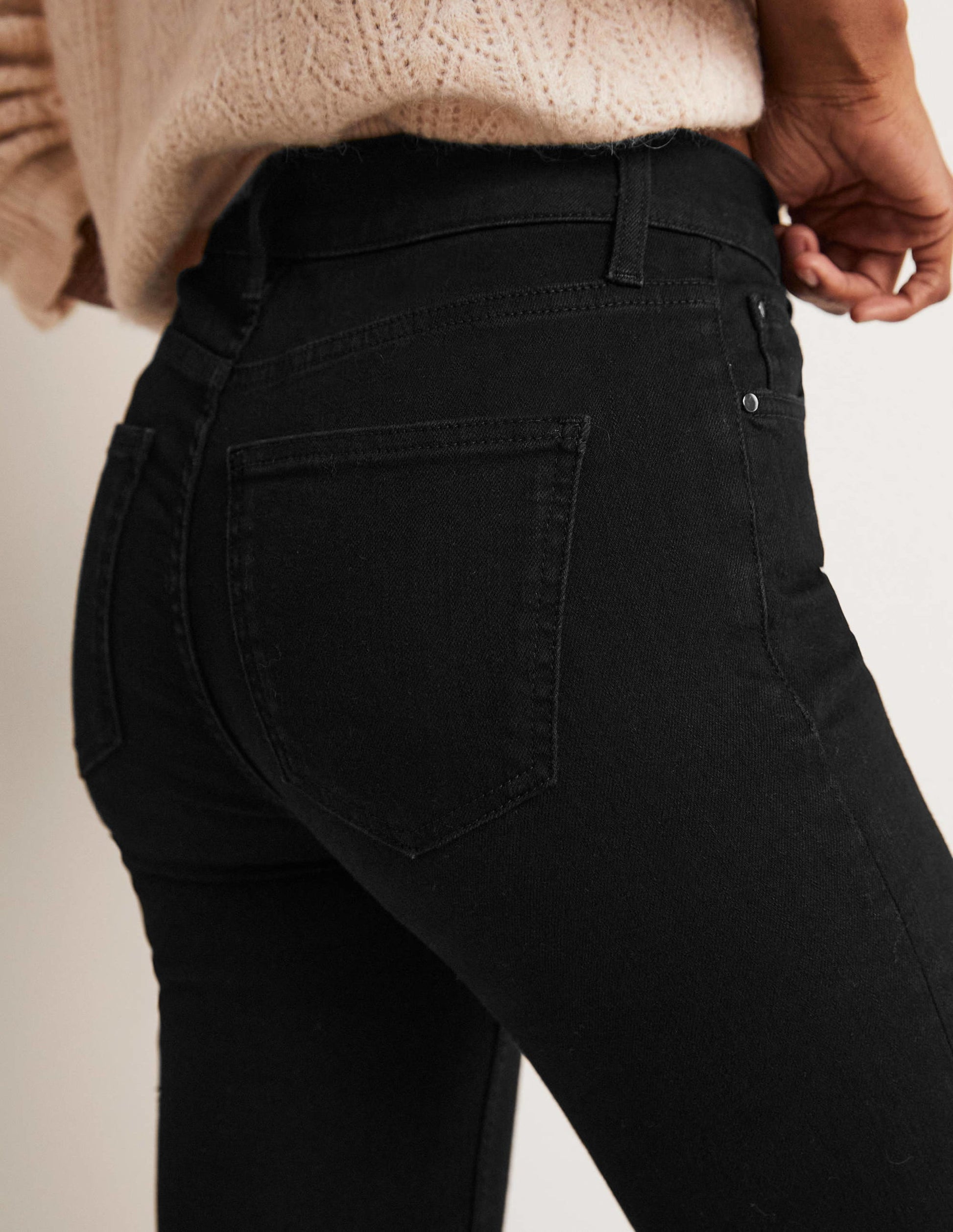 Skinny Jeans-Black-10