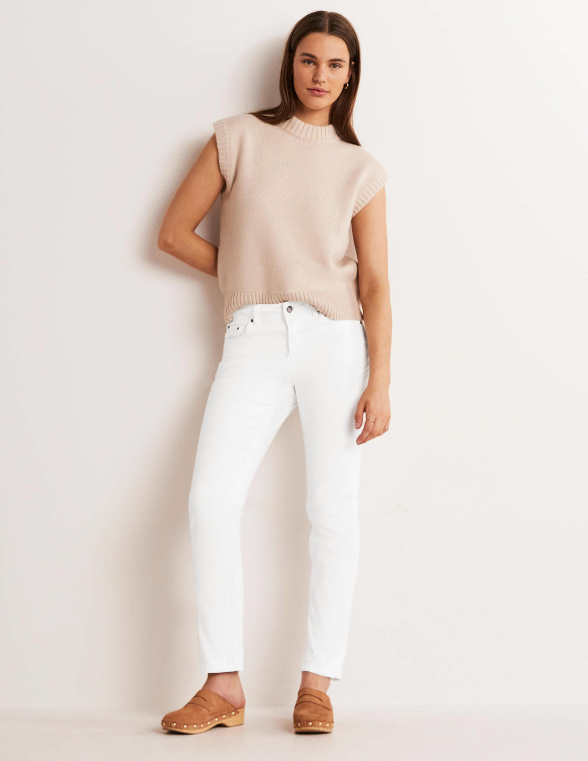 Skinny Jeans-White-5