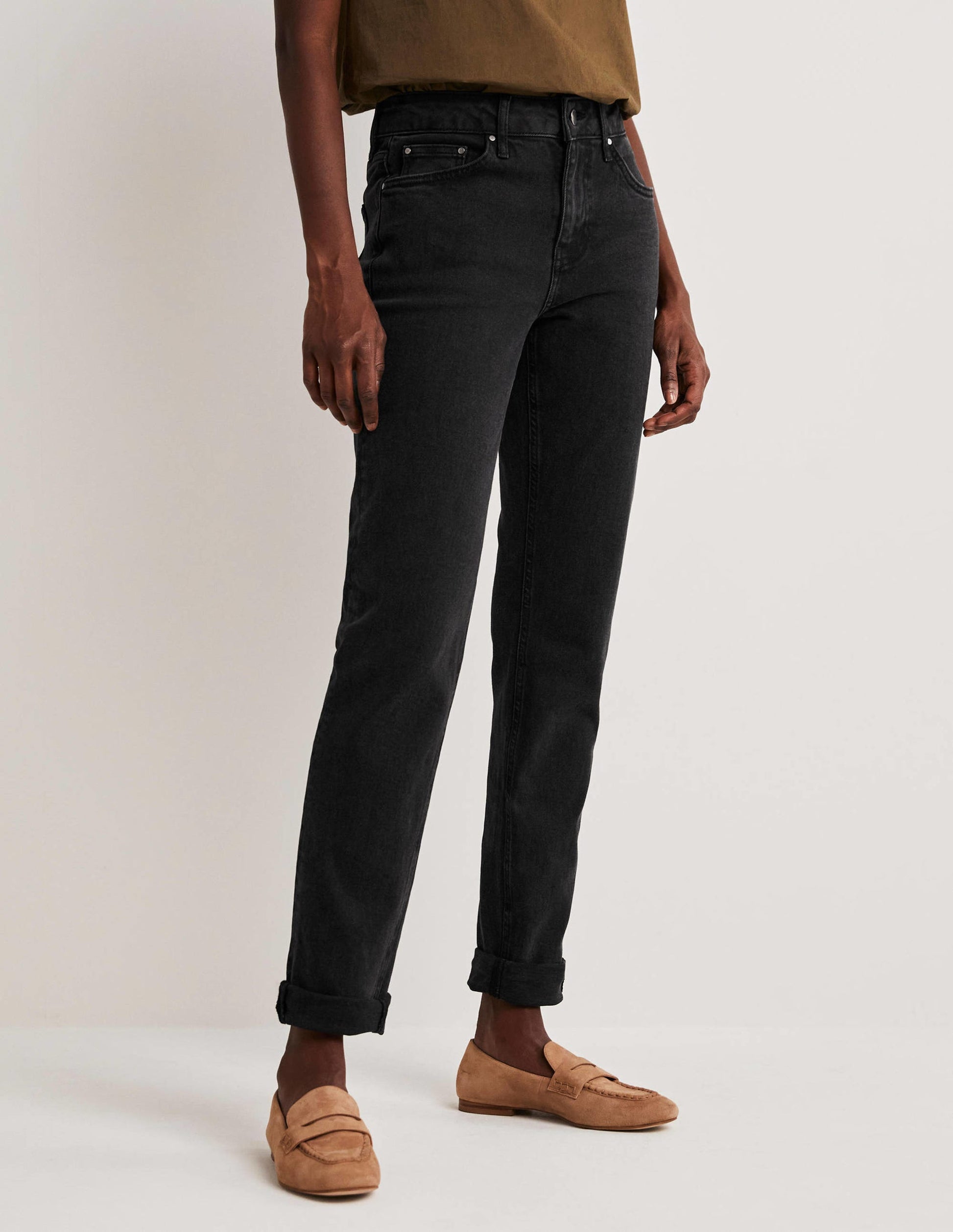 Girlfriend Jeans-Washed Black-4