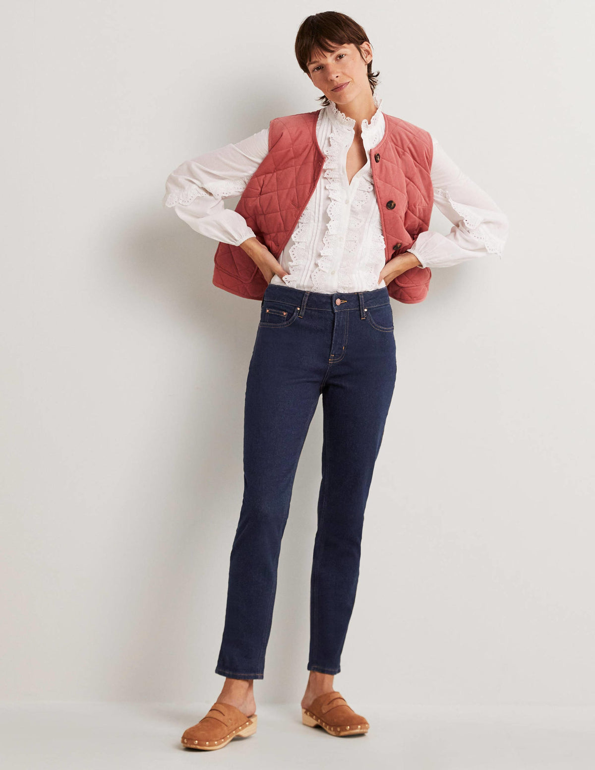 Girlfriend Jeans-Indigo - Image 1