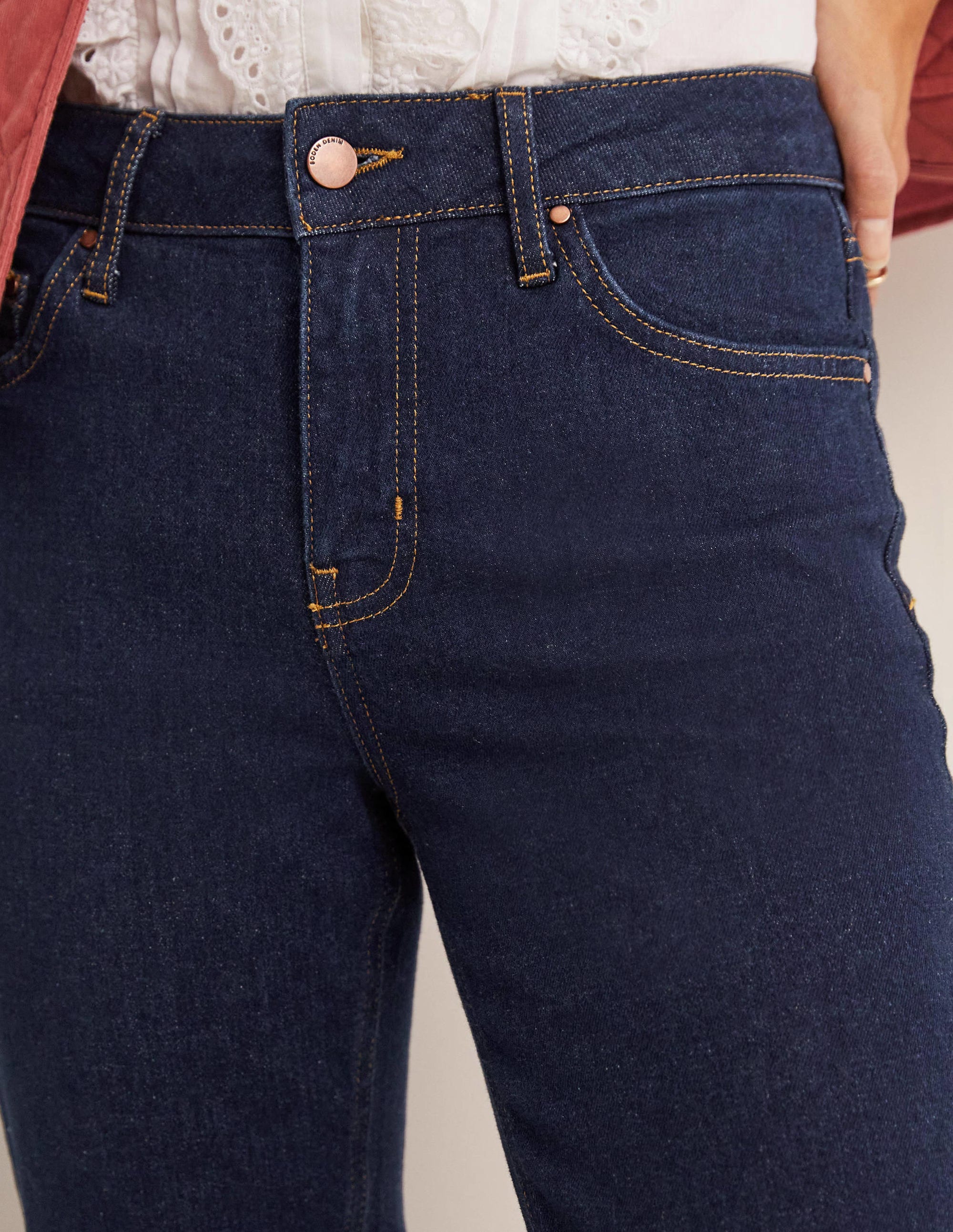 Girlfriend Jeans-Indigo - Image 2
