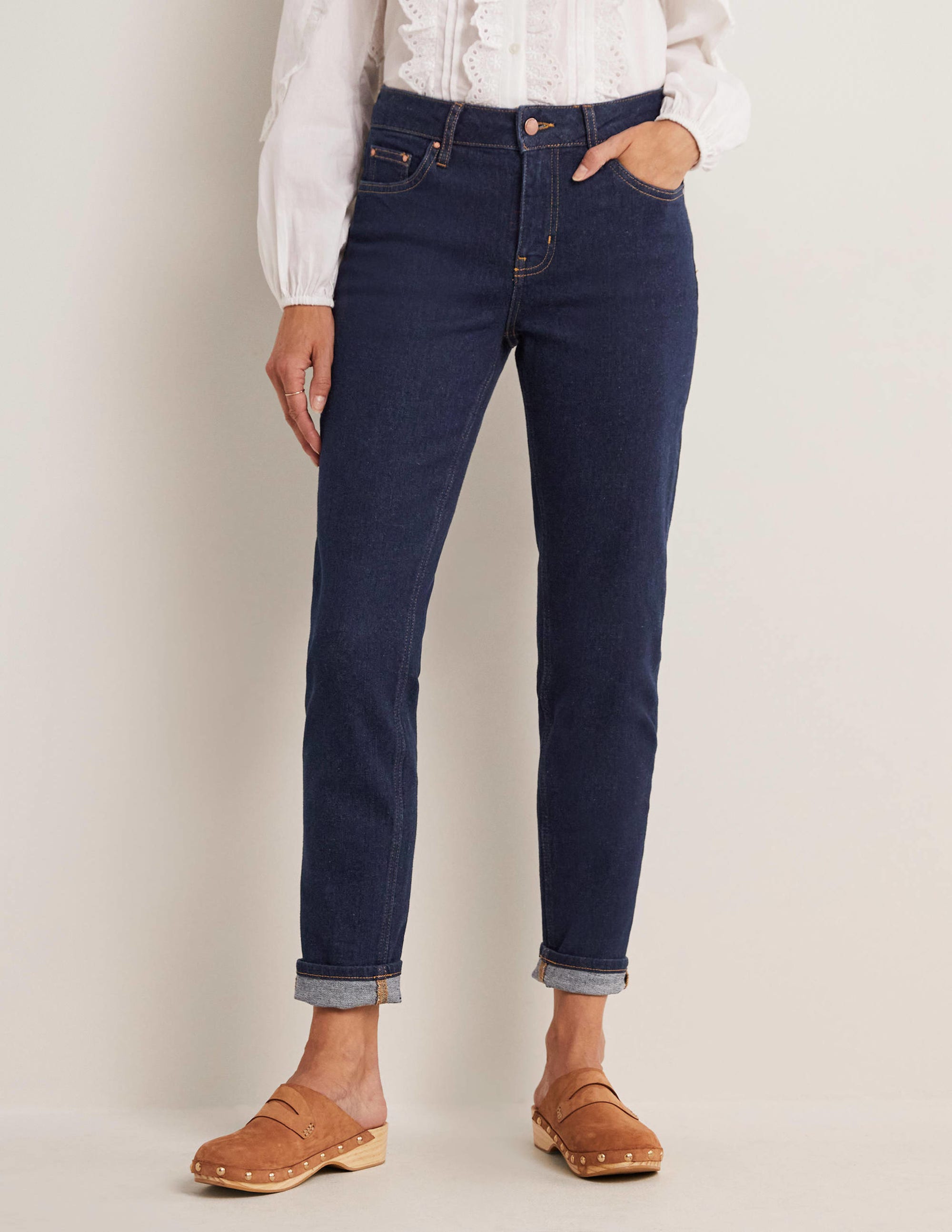 Girlfriend Jeans-Indigo - Image 4