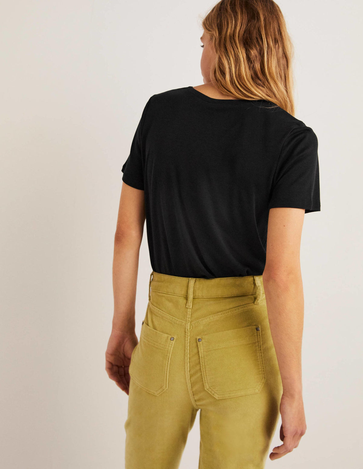 Soft Touch T-Shirt-Black - Image 3
